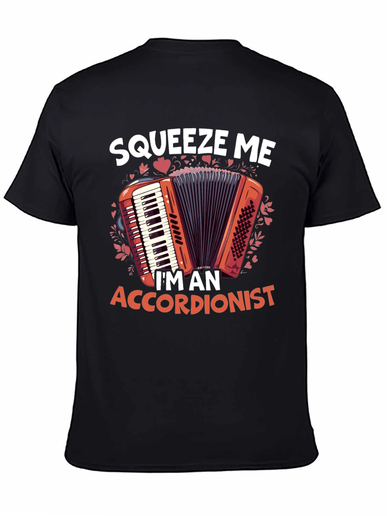 Squeeze Me Accordionist T-Shirt