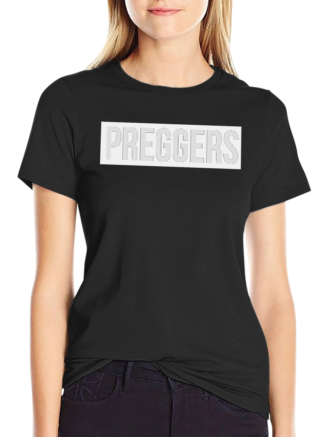 Preggers Graphic Print T-Shirt