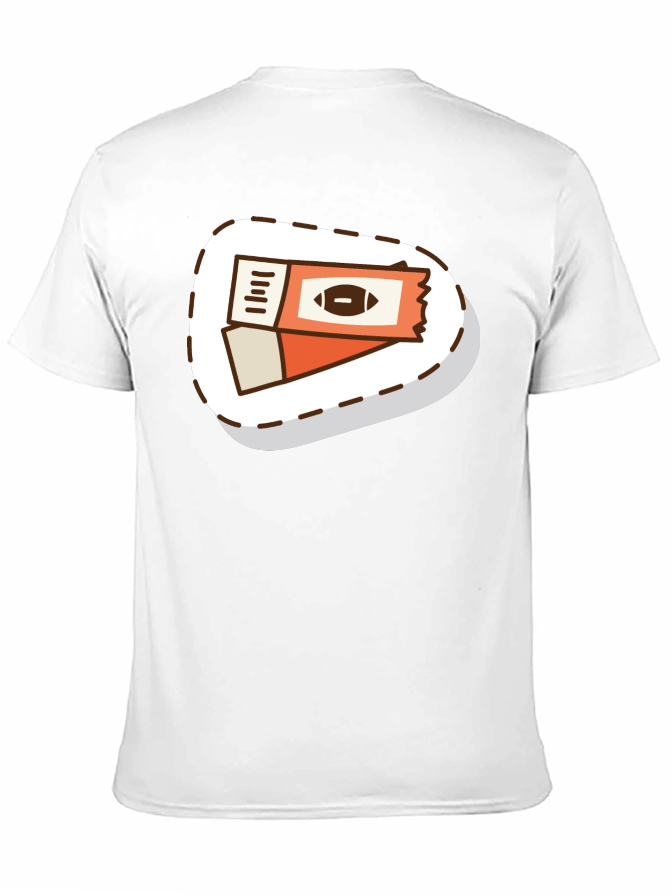 Football Ticket Graphic T-Shirt