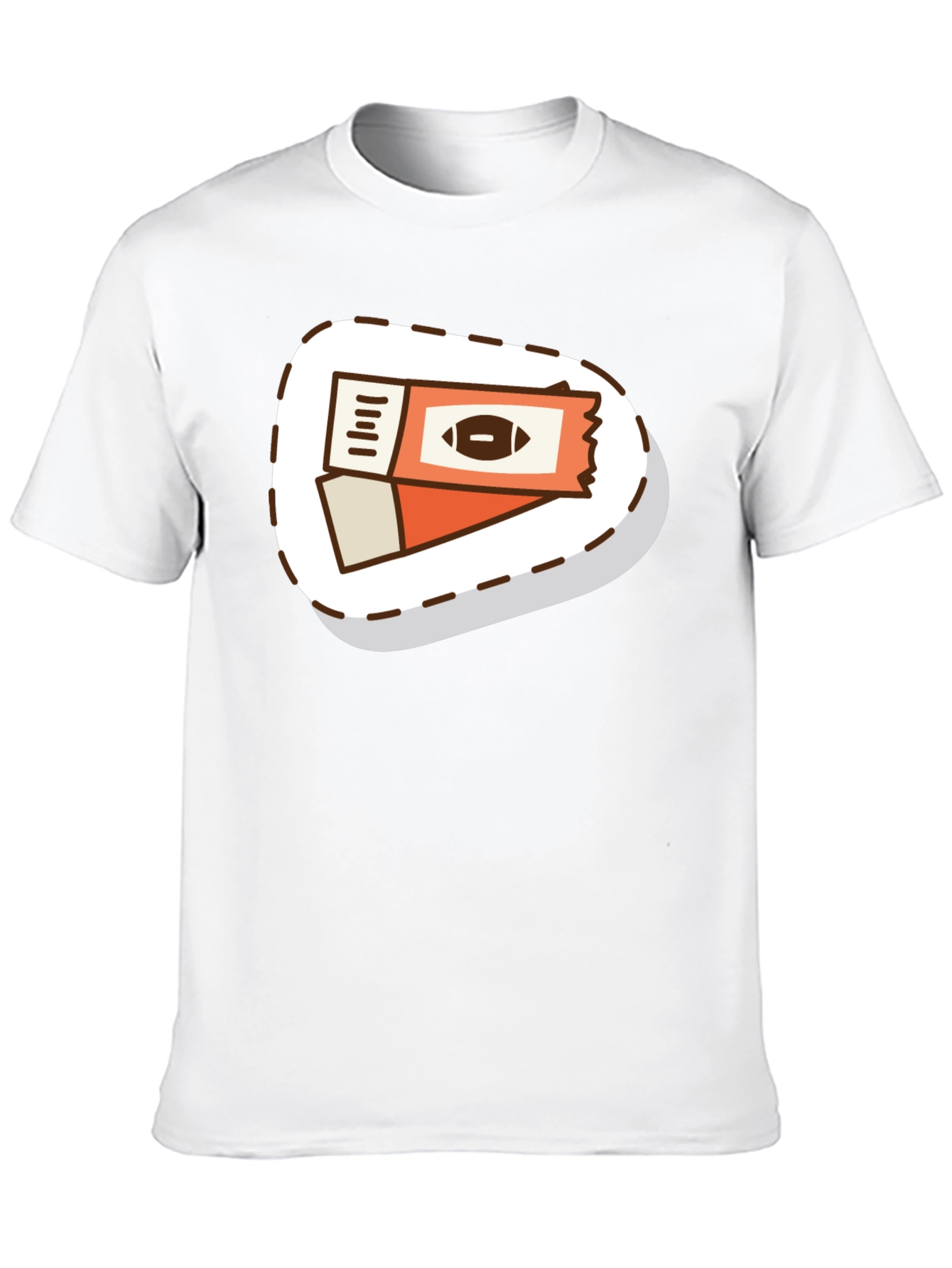 Football Ticket Graphic T-Shirt