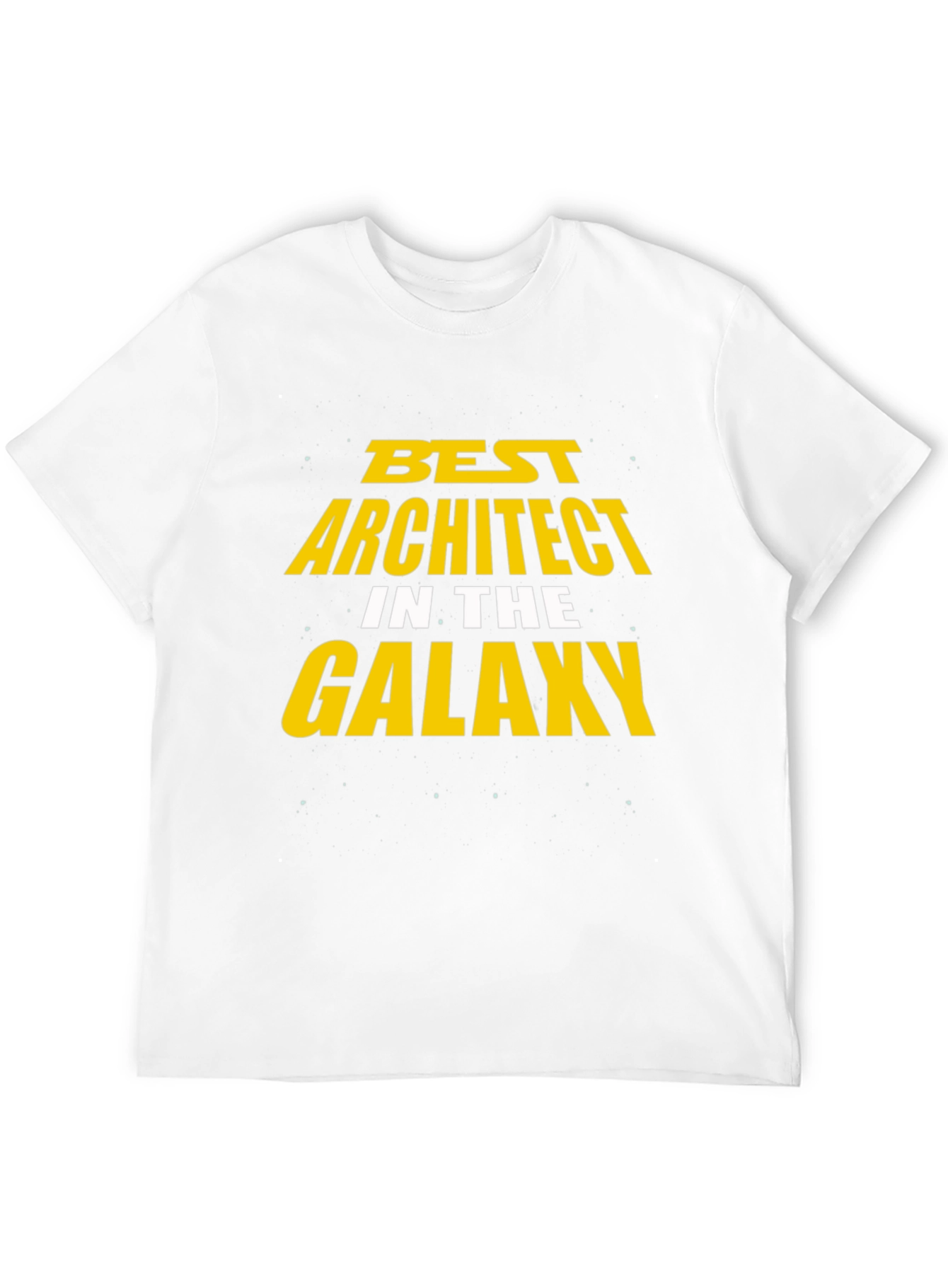 Best Architect in the Galaxy Black T-Shirt