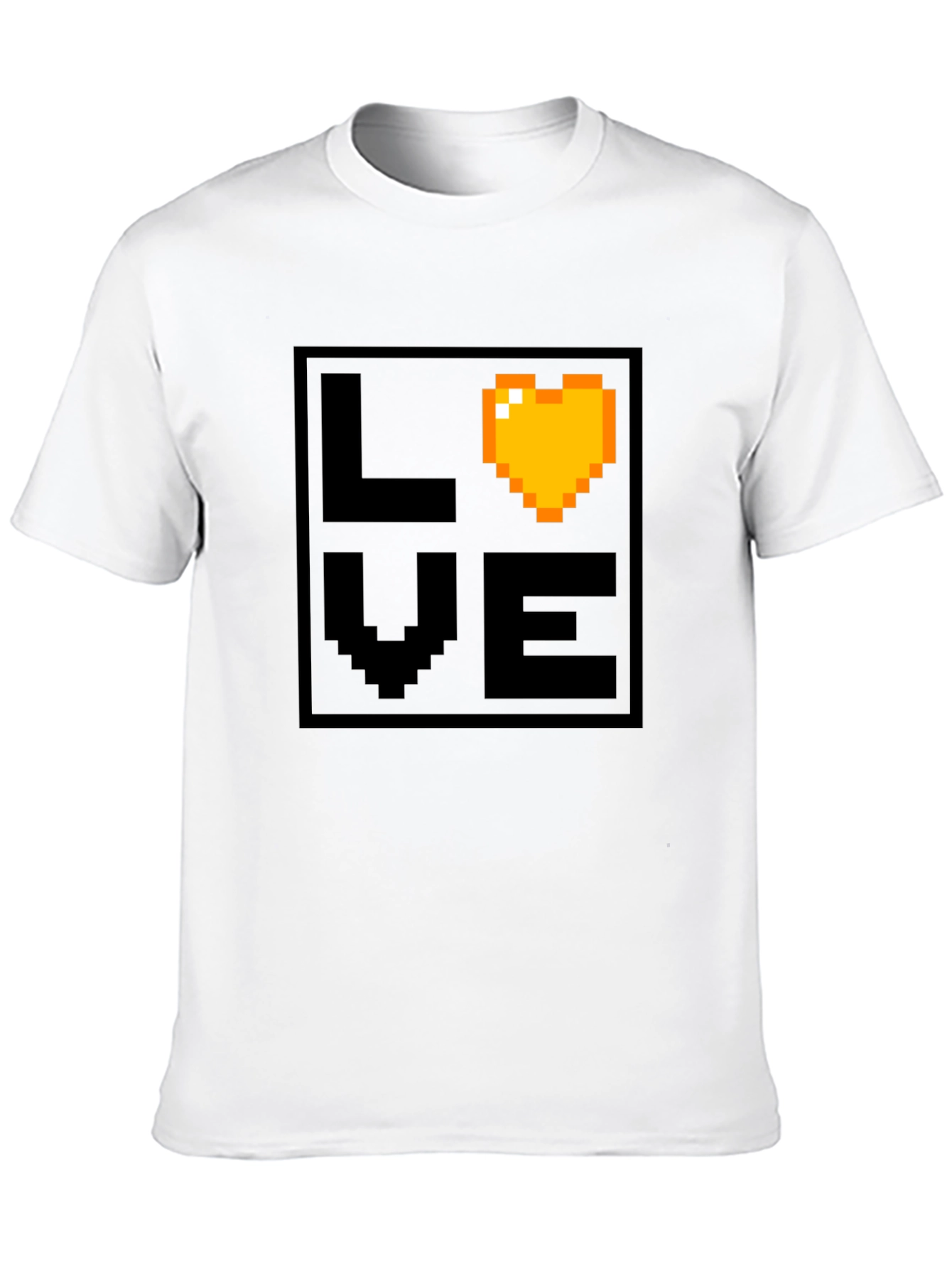 Pixel Love T-Shirt - Retro Gaming Style