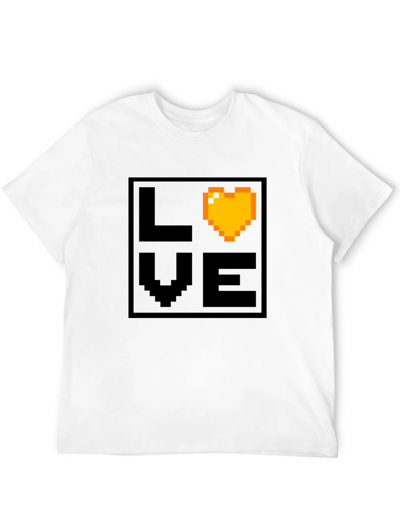 Pixel Love T-Shirt - Retro Gaming Style