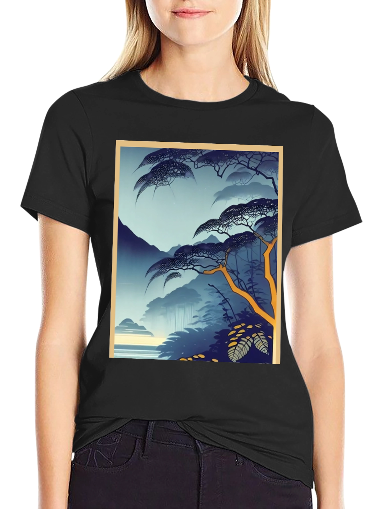 Nature Graphic Tee - Relaxed Fit