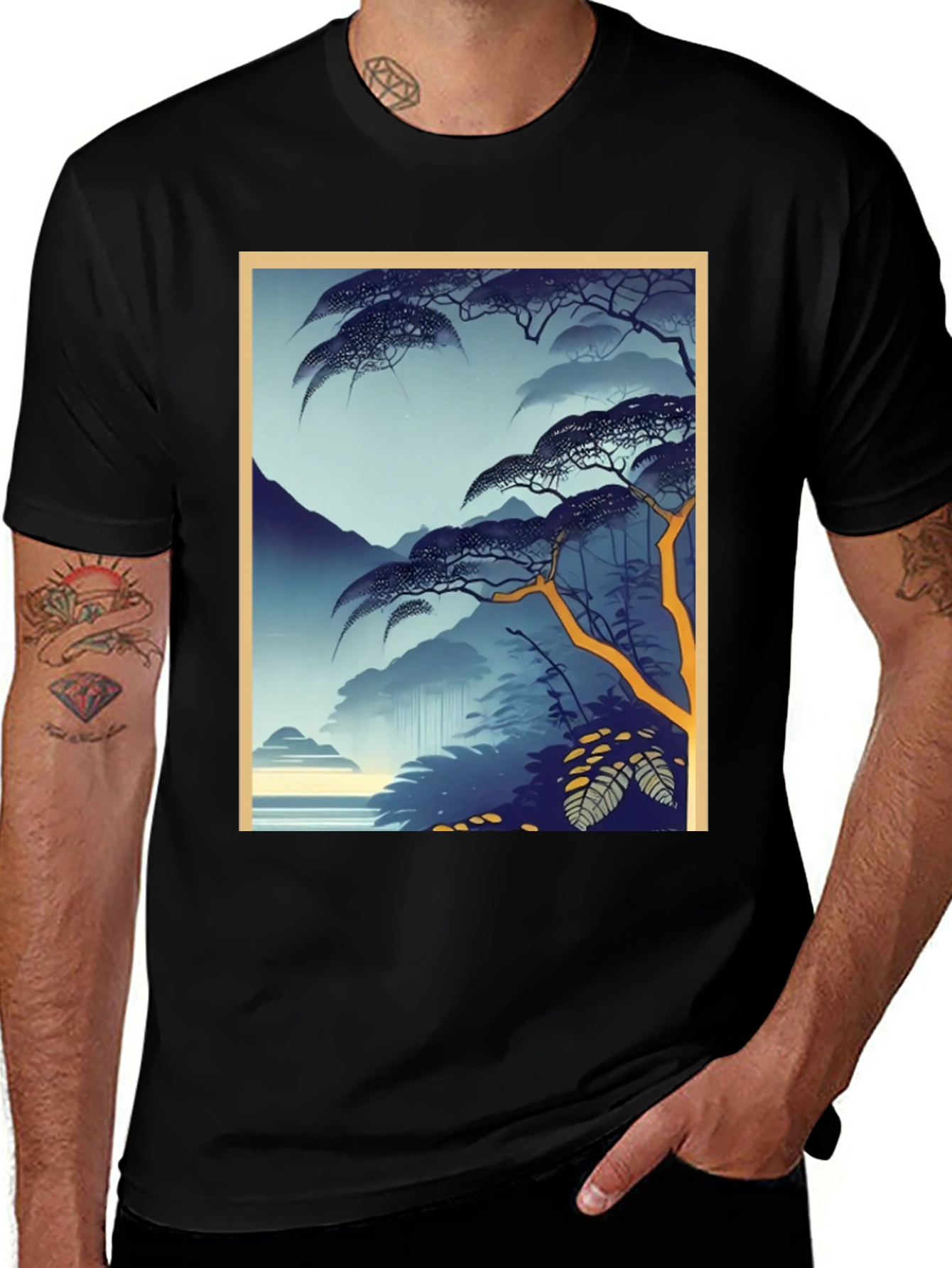 Nature Graphic Tee - Relaxed Fit
