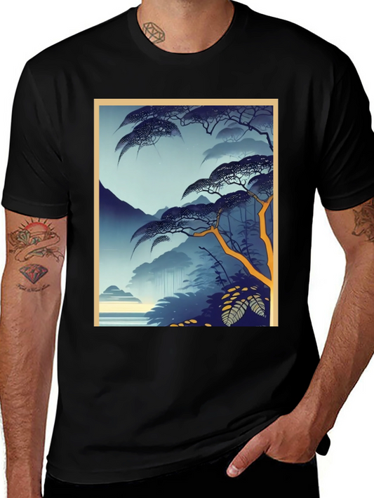 Nature Graphic Tee - Relaxed Fit