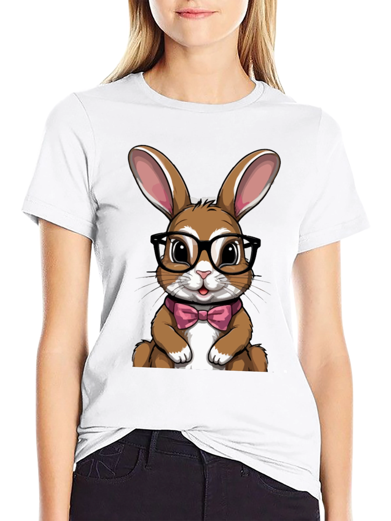 Bunny with Glasses T-Shirt