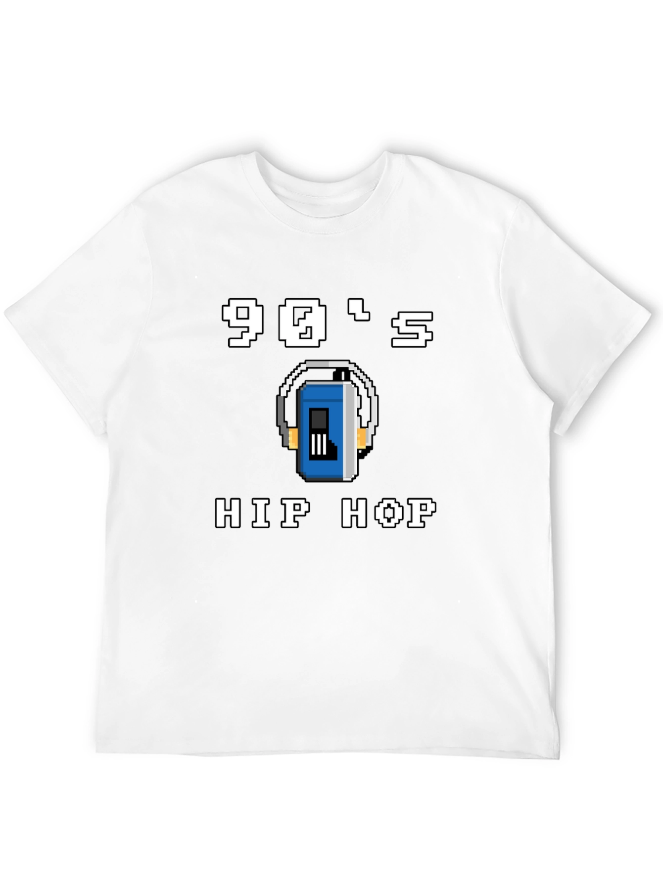 90s Hip Hop Retro Pixel T-Shirt