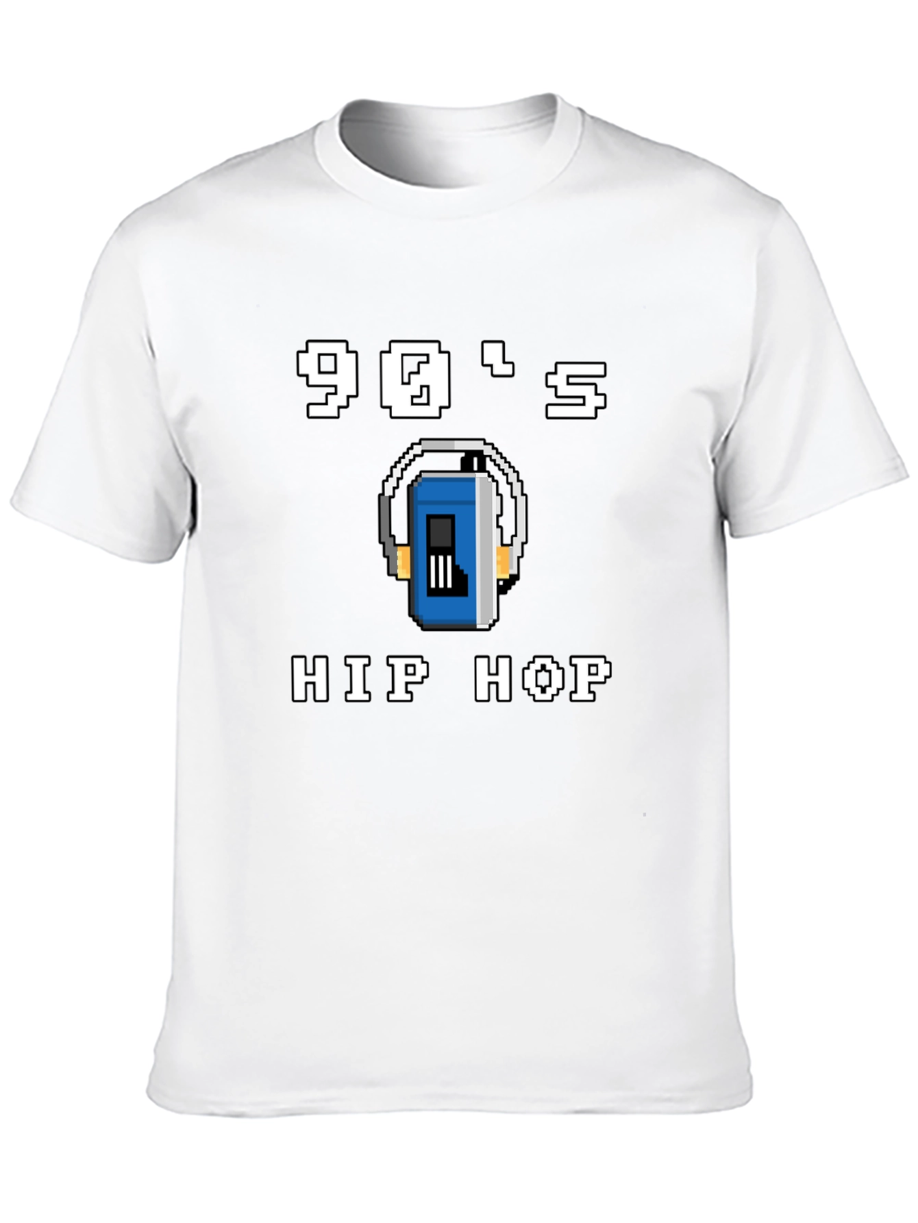 90s Hip Hop Retro Pixel T-Shirt