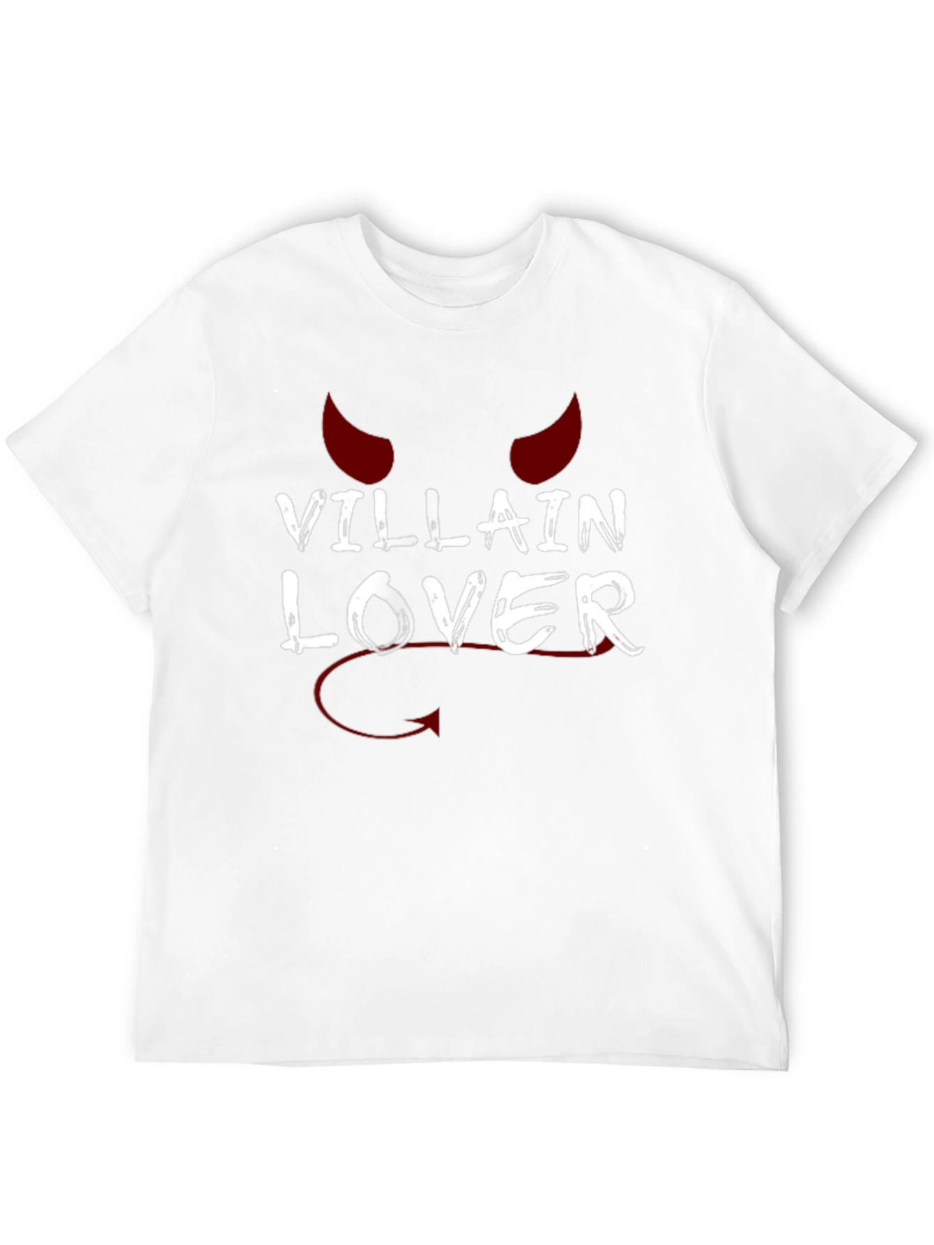 Villain Lover Graphic T-Shirt - Black