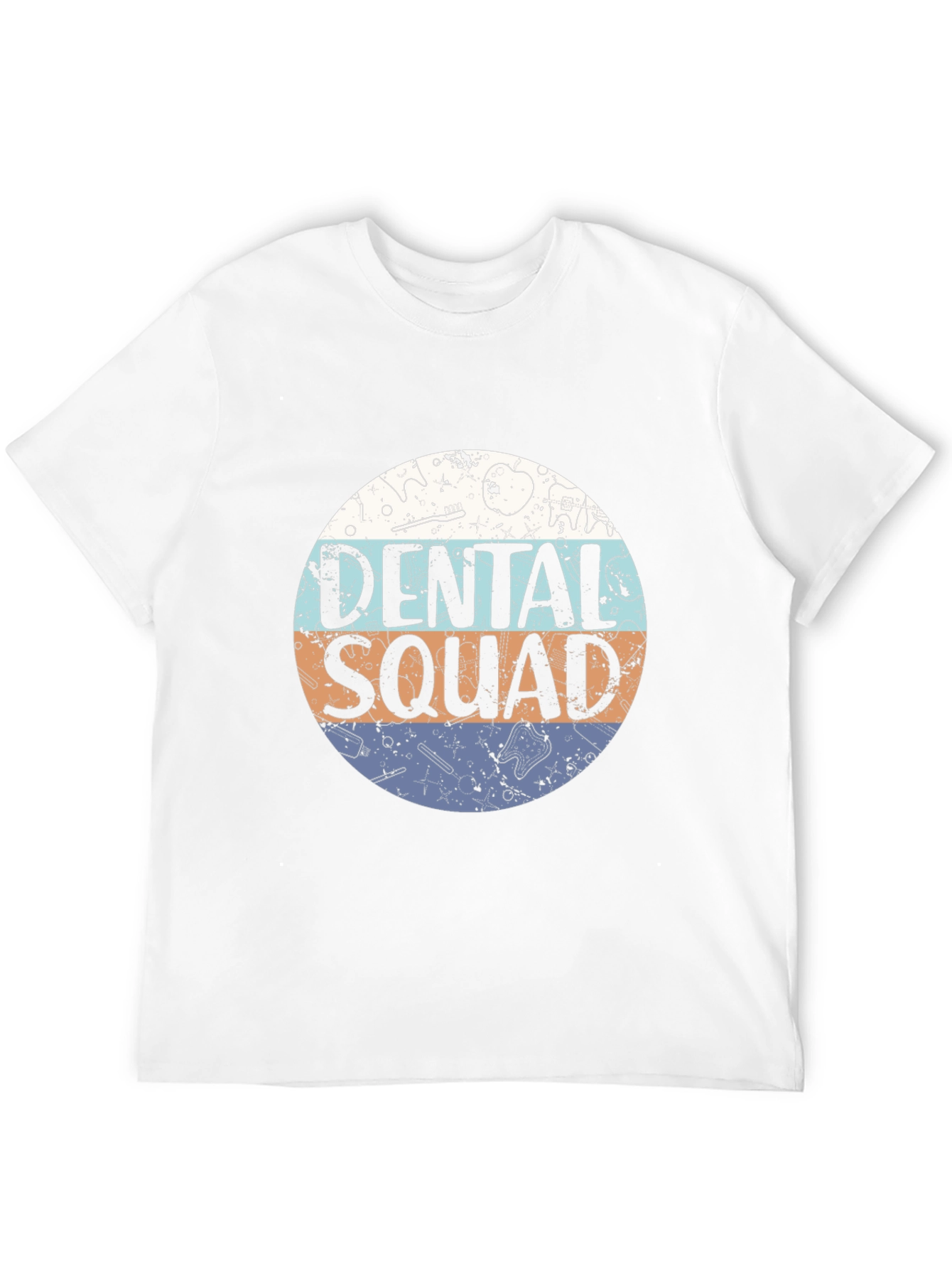 Dental Squad Graphic Tee - Black Cotton T-Shirt