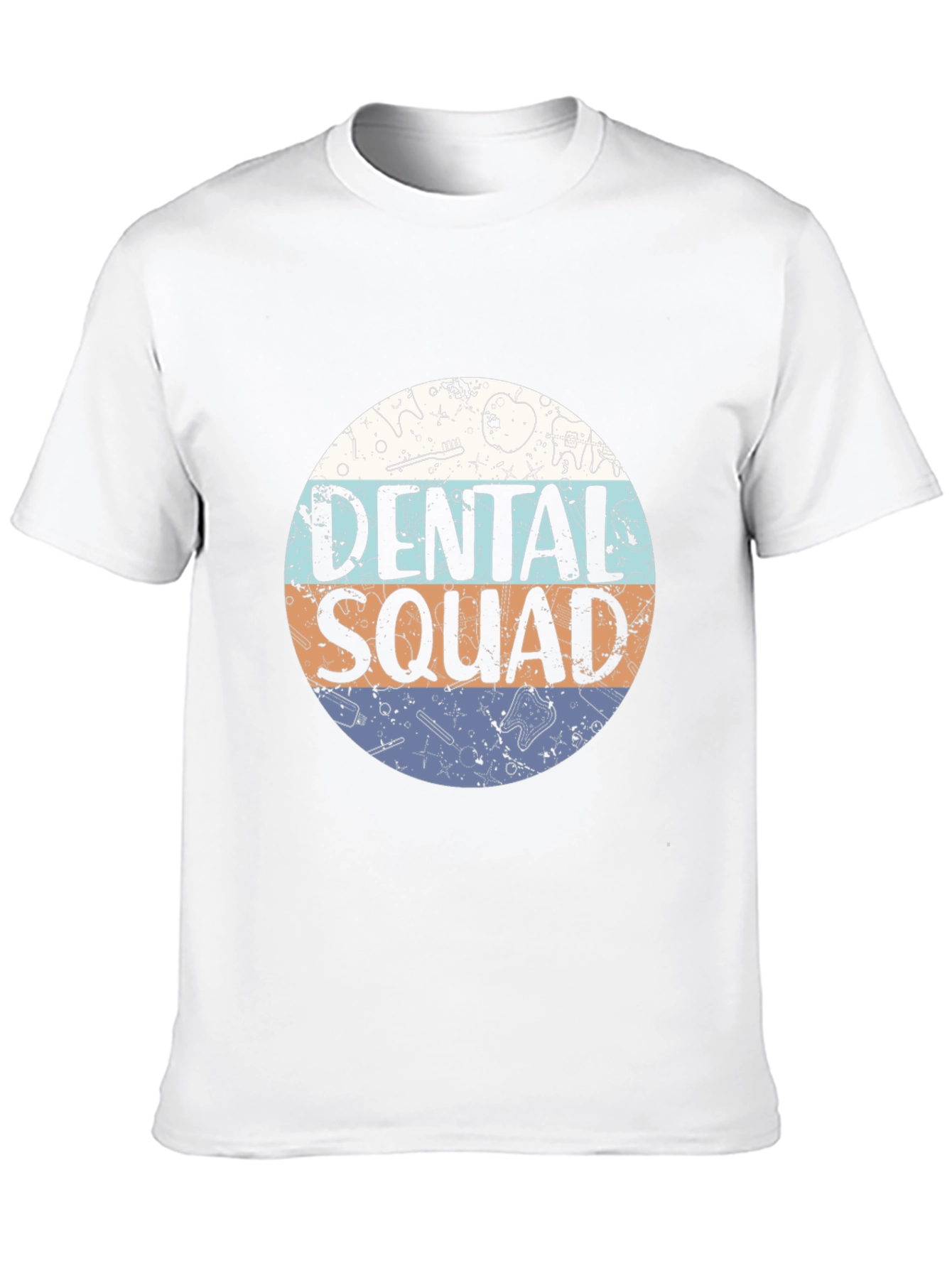 Dental Squad Graphic Tee - Black Cotton T-Shirt