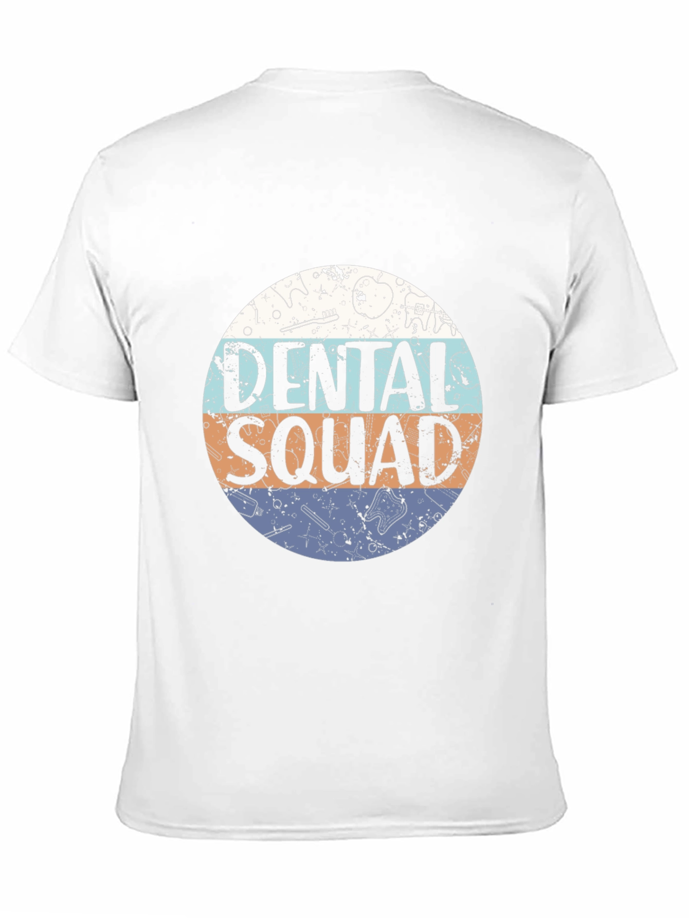 Dental Squad Graphic Tee - Black Cotton T-Shirt