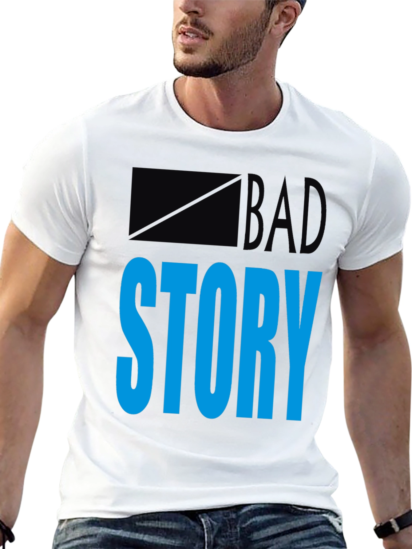 Bad Story T-Shirt:  Bold Graphic Tee