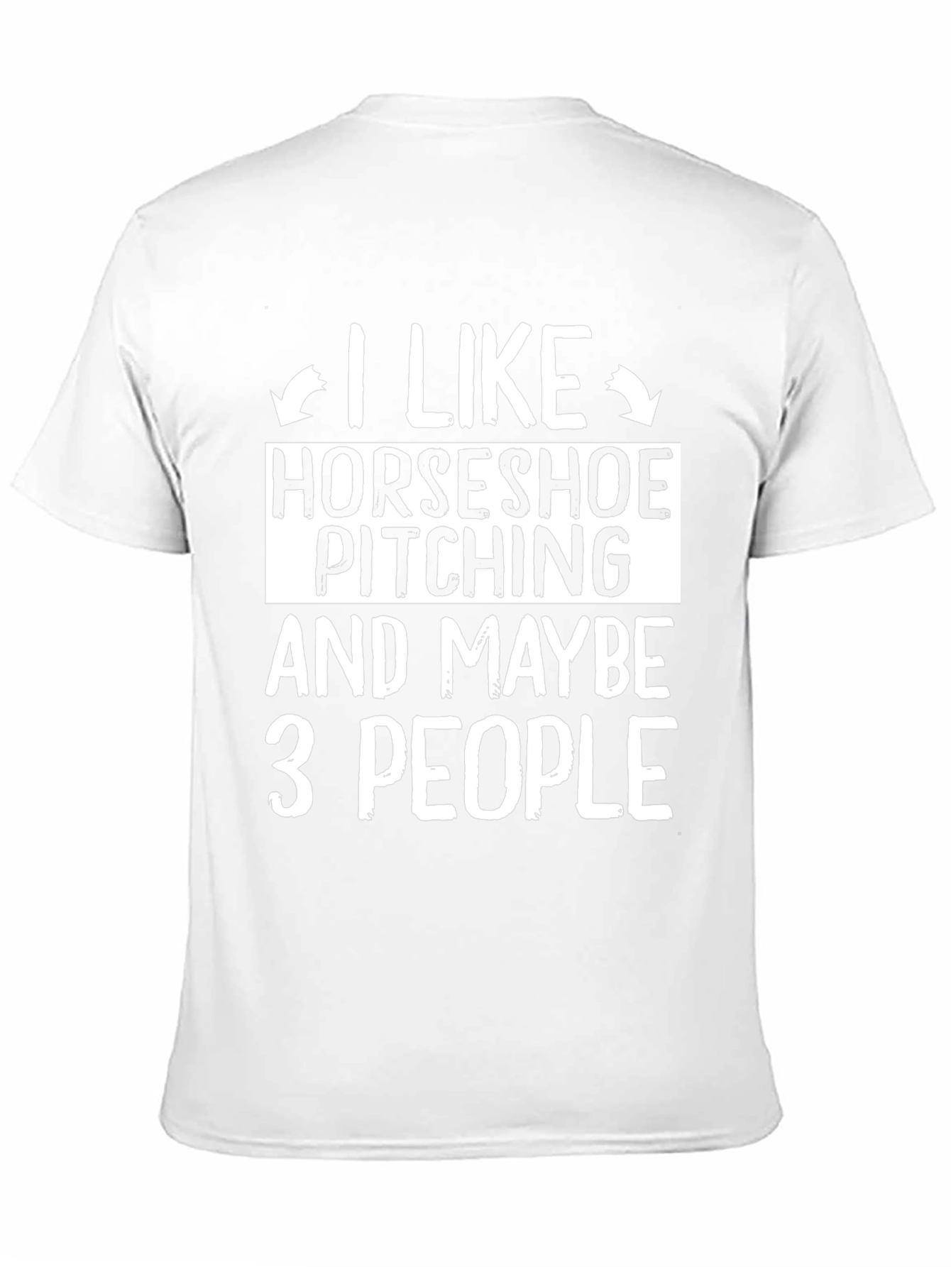 Horseshoe Pitching Funny T-Shirt
