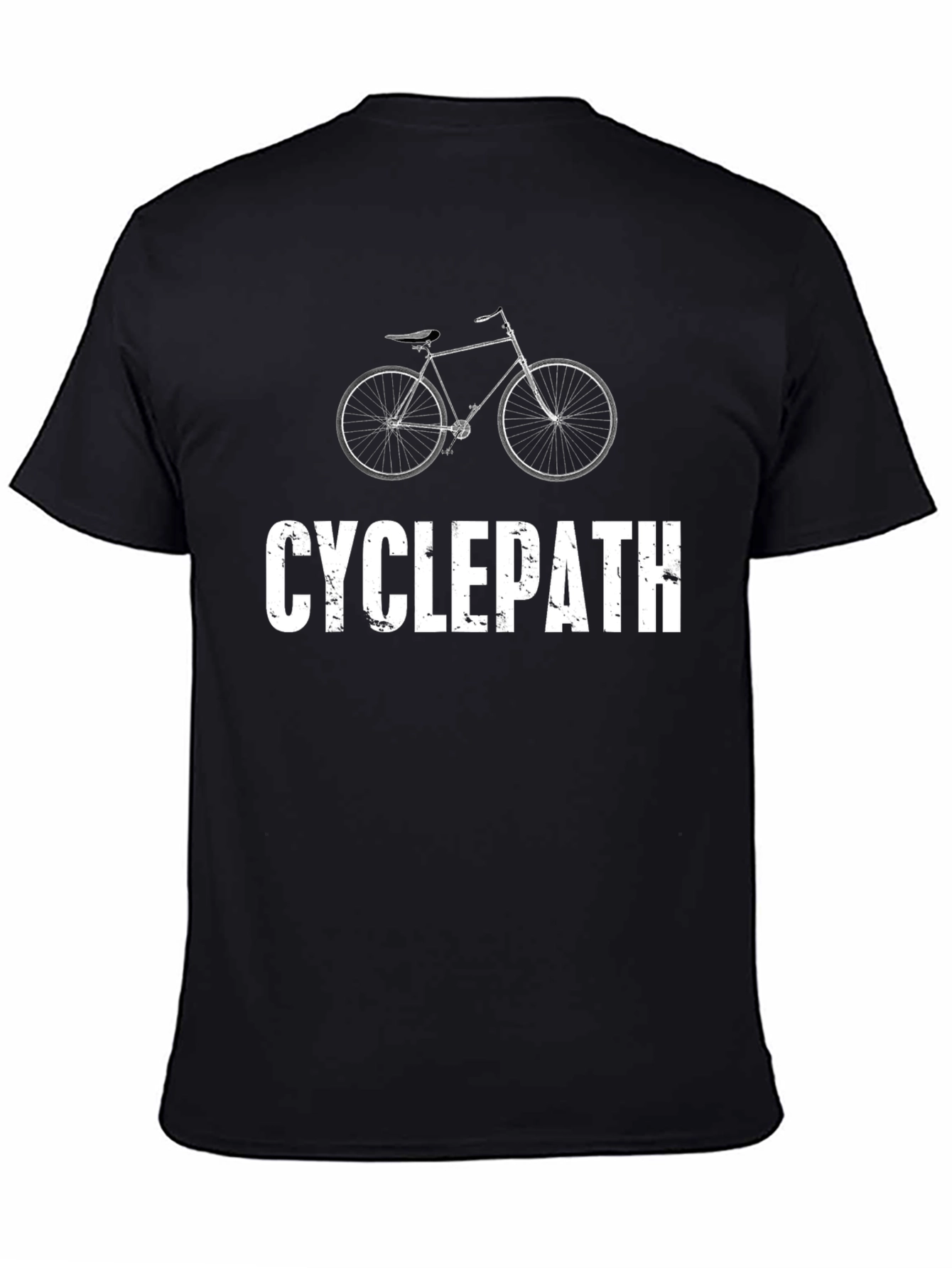 Cyclepath Graphic Tee - Black