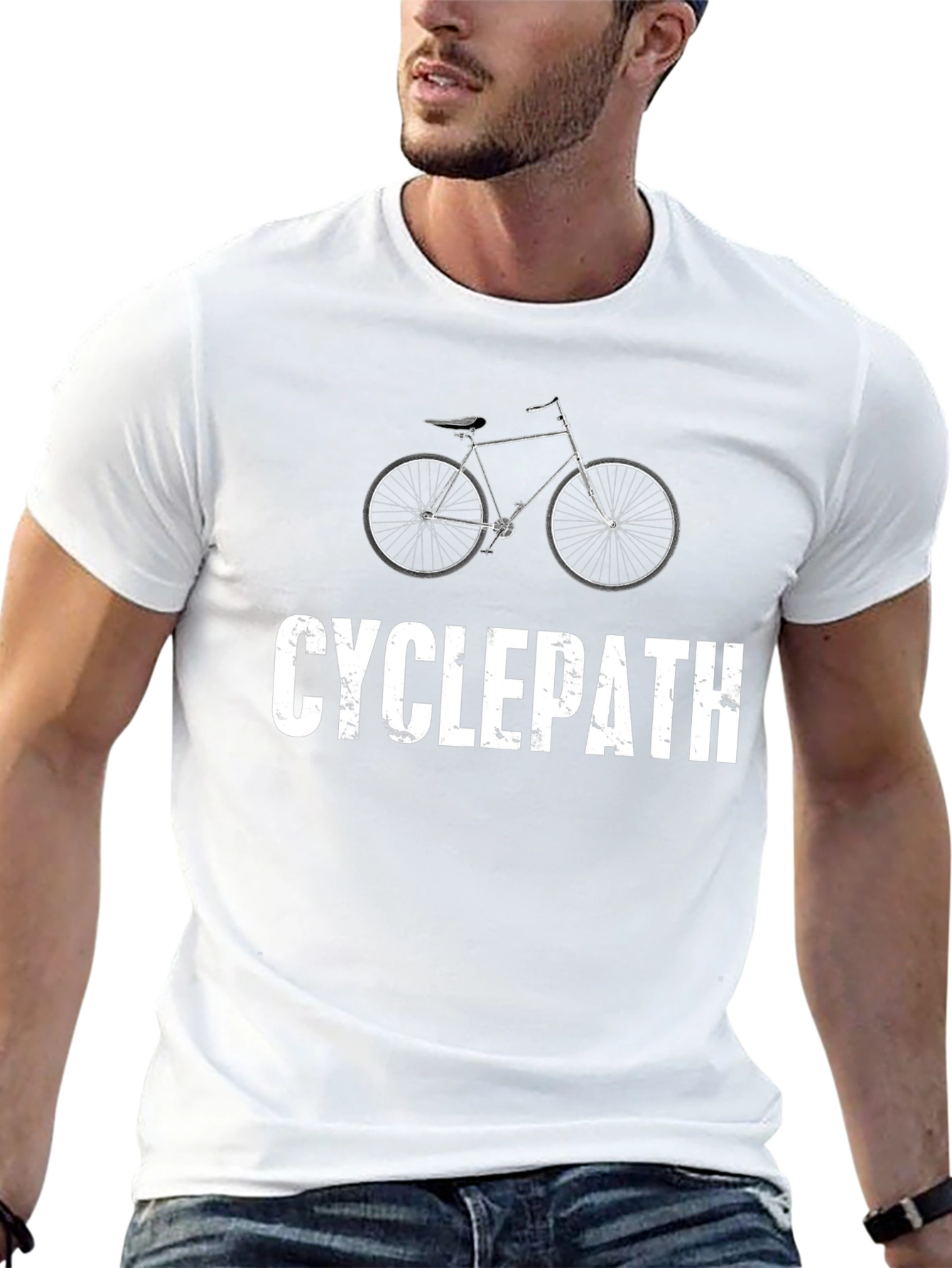 Cyclepath Graphic Tee - Black