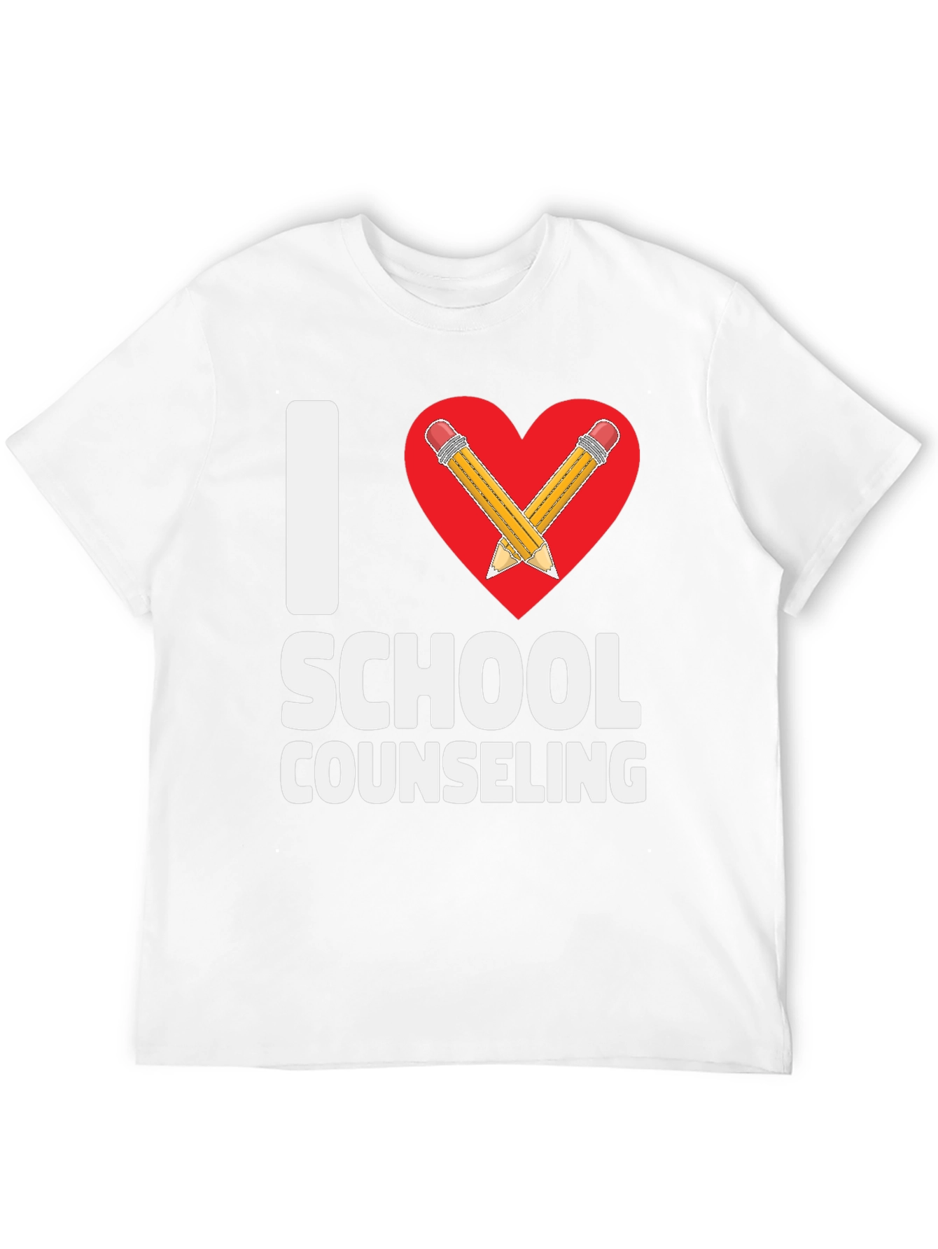 I Heart School Counseling T-Shirt