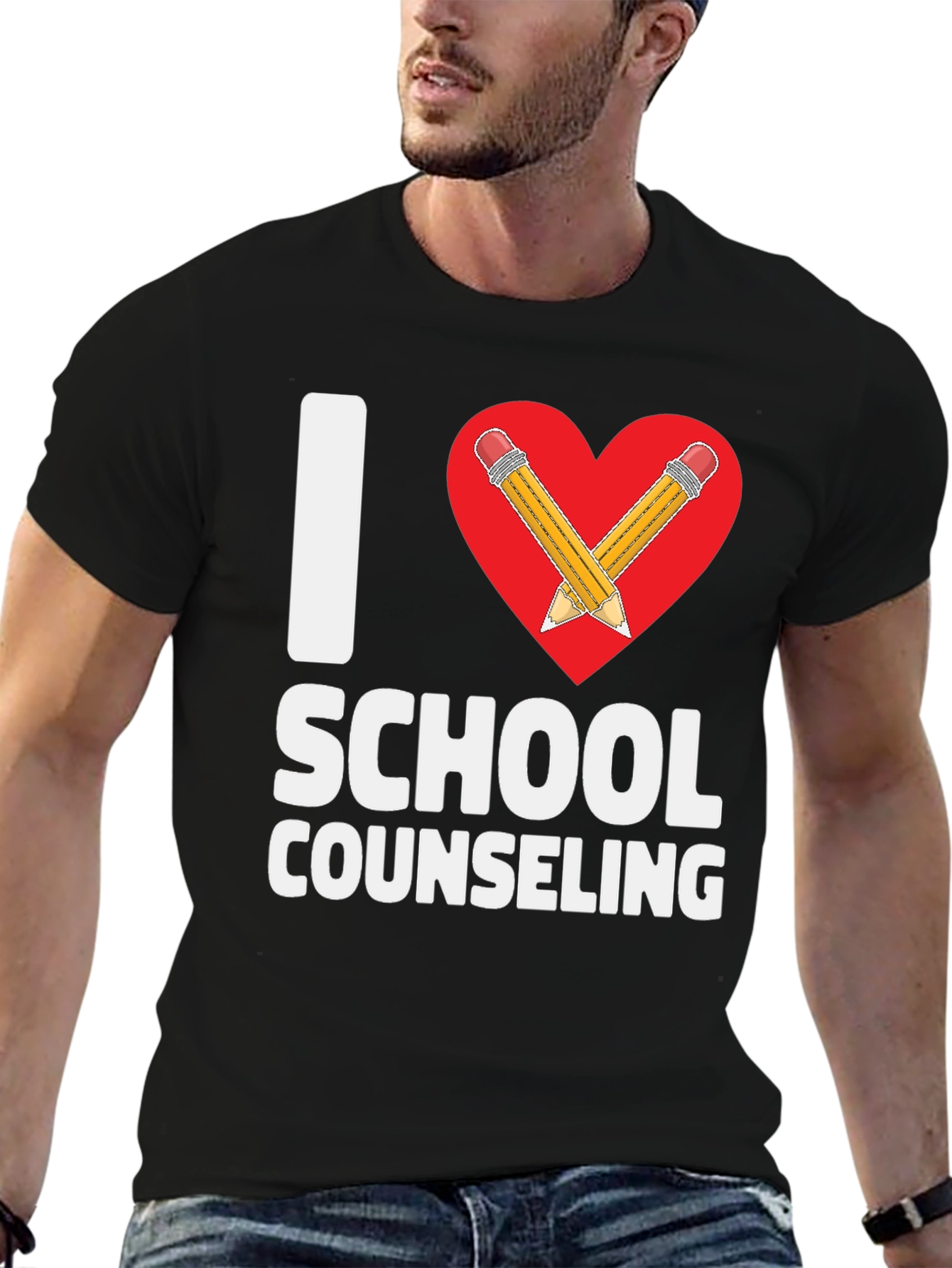 I Heart School Counseling T-Shirt