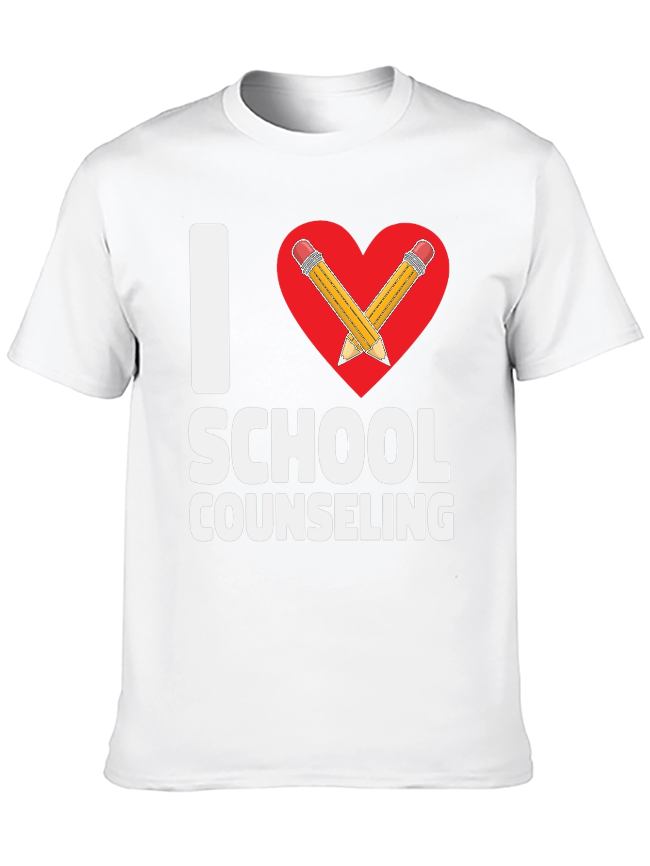 I Heart School Counseling T-Shirt