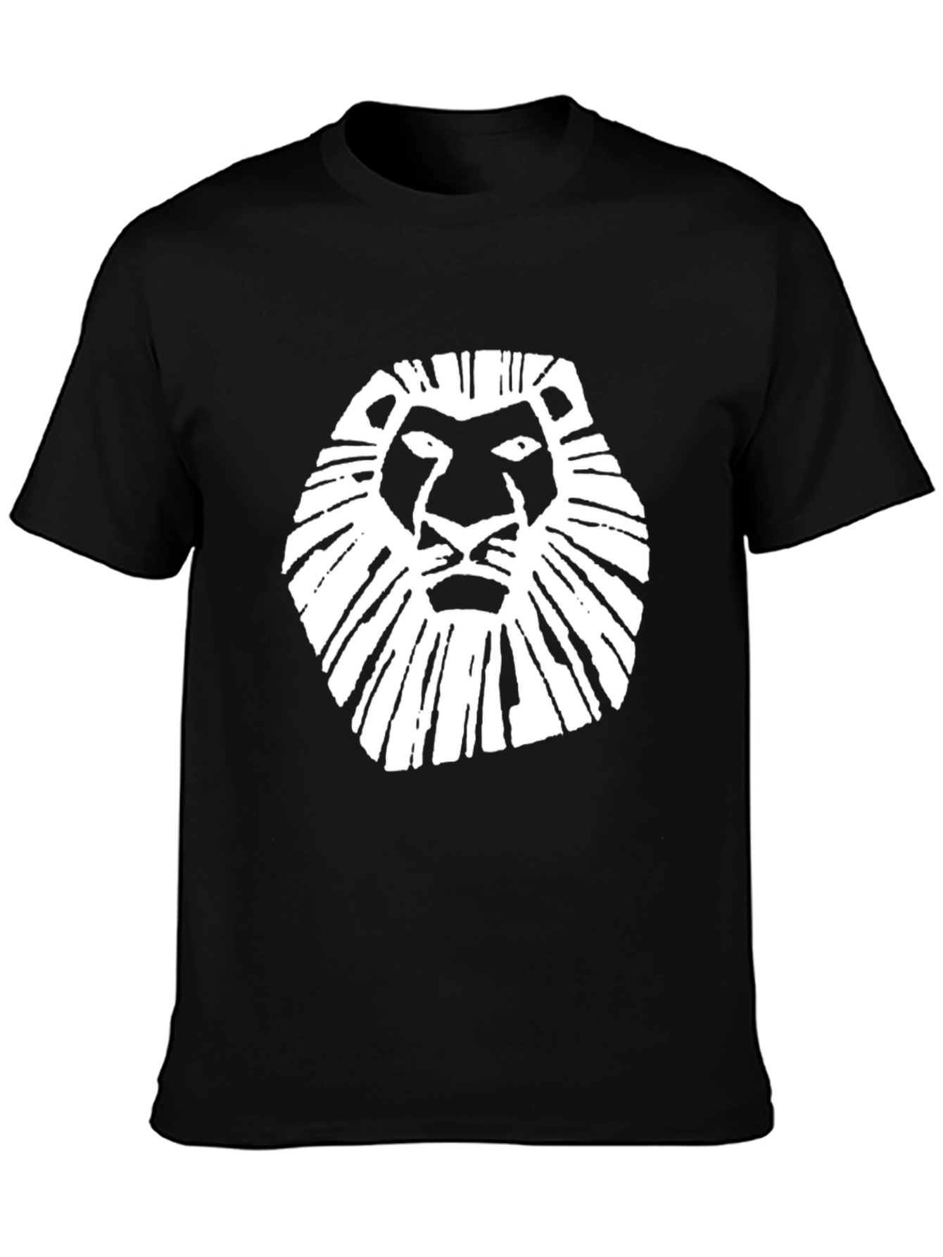 Lion King Graphic Tee - Classic Black T-Shirt