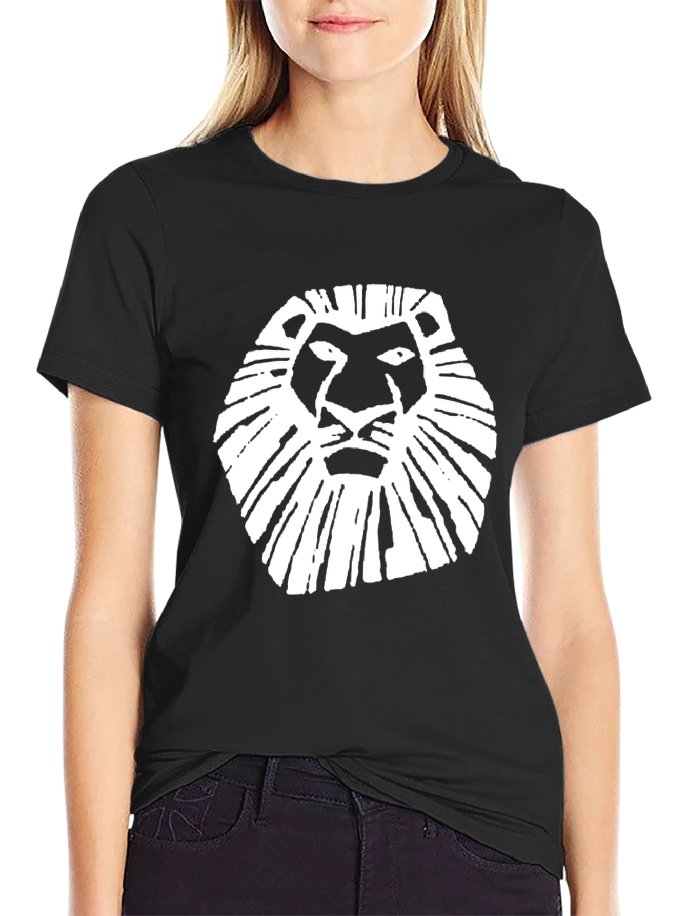 Lion King Graphic Tee - Classic Black T-Shirt