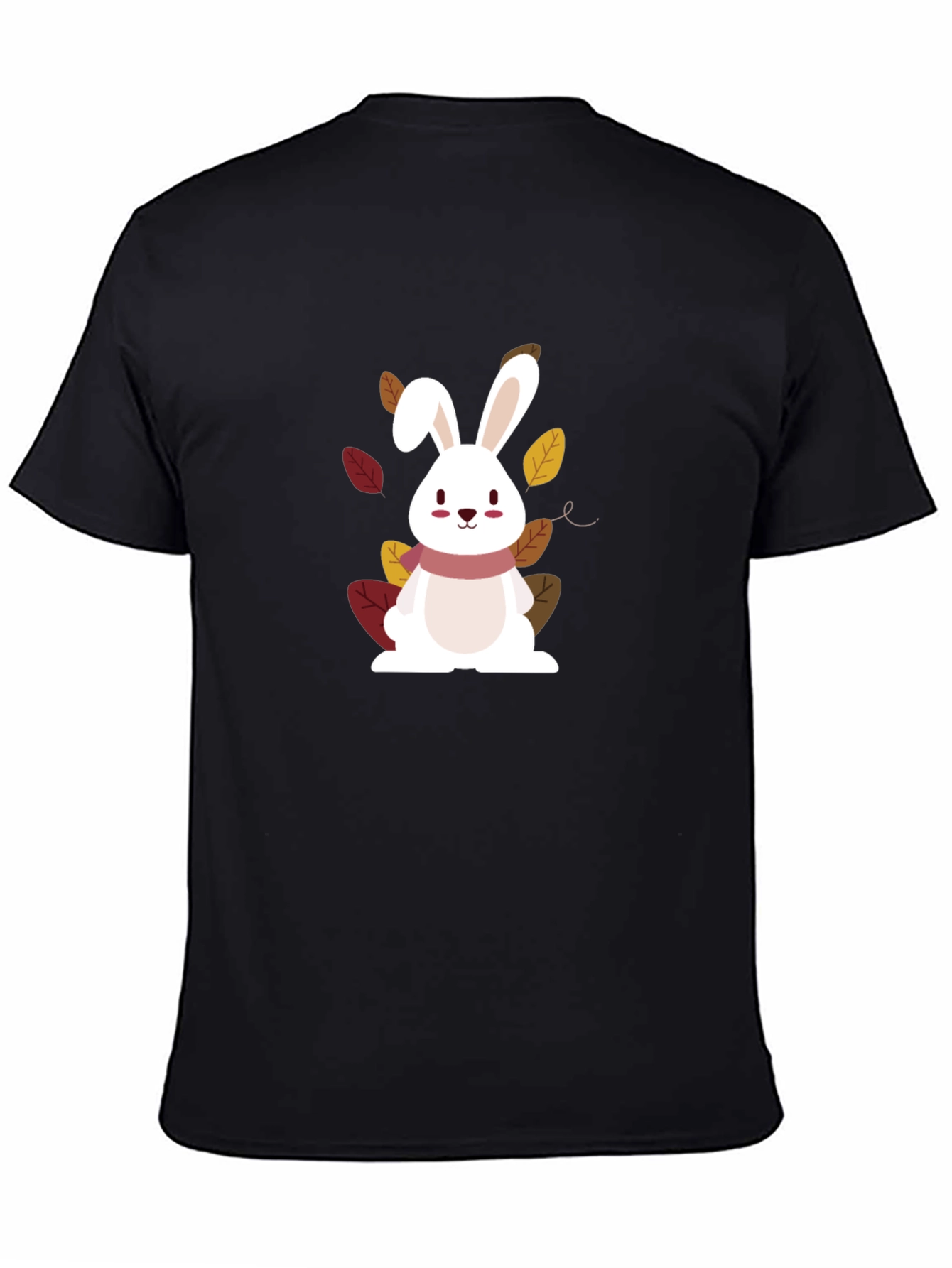 Cute Bunny Graphic Tee - Fall Edition