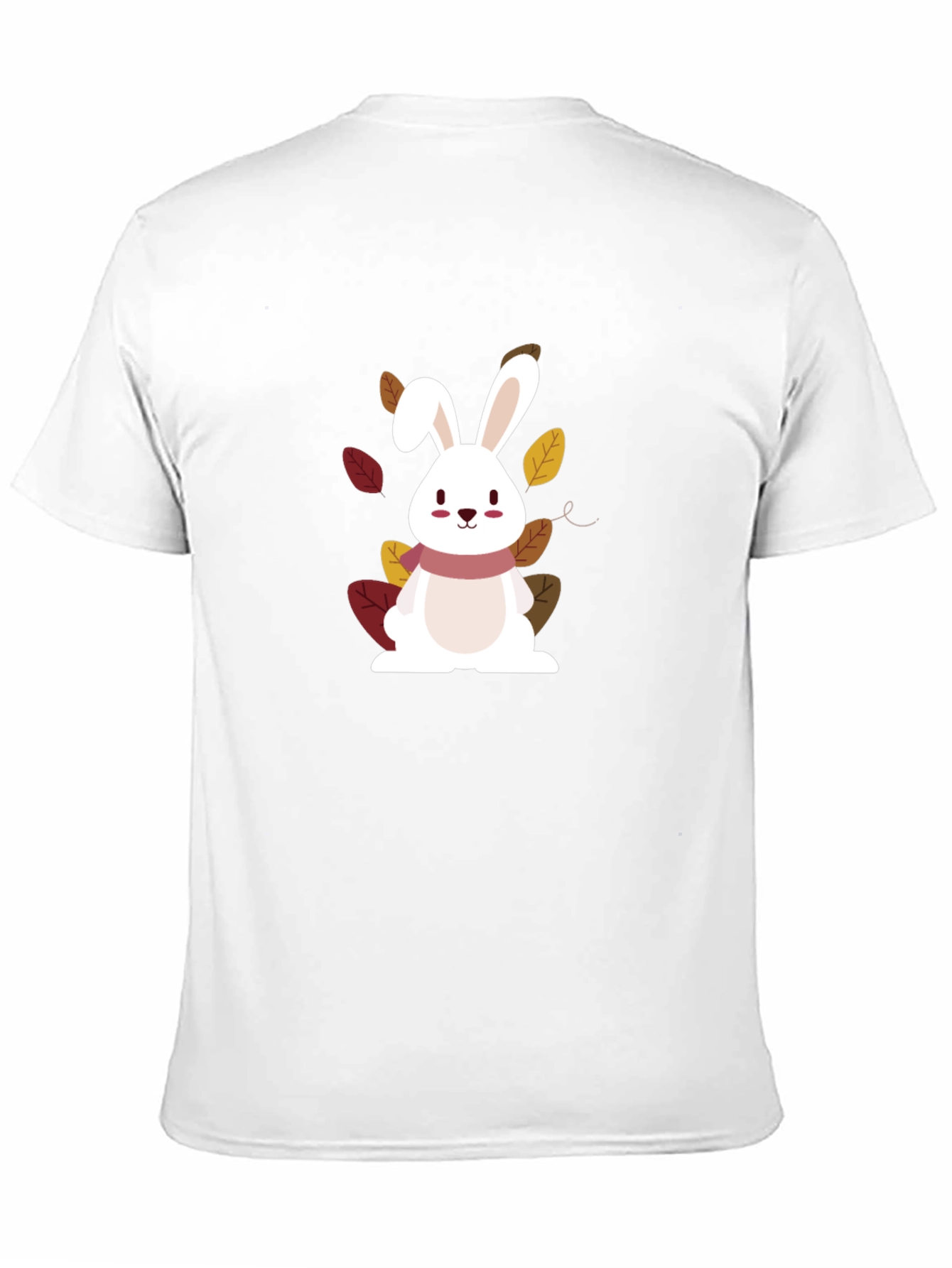 Cute Bunny Graphic Tee - Fall Edition