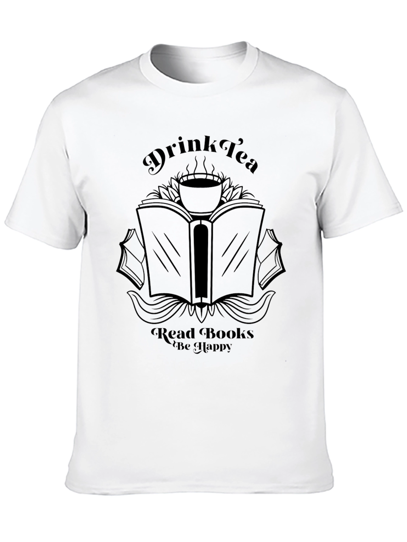 Drink Tea Read Books T-Shirt