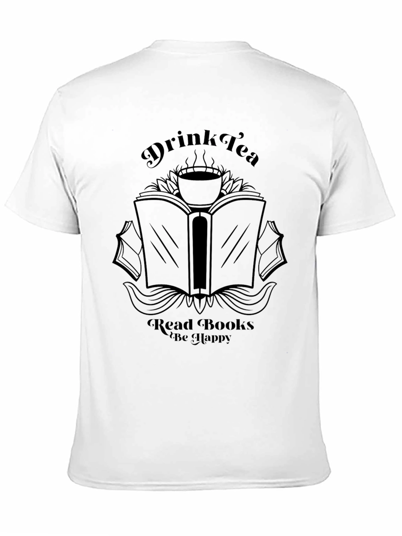 Drink Tea Read Books T-Shirt
