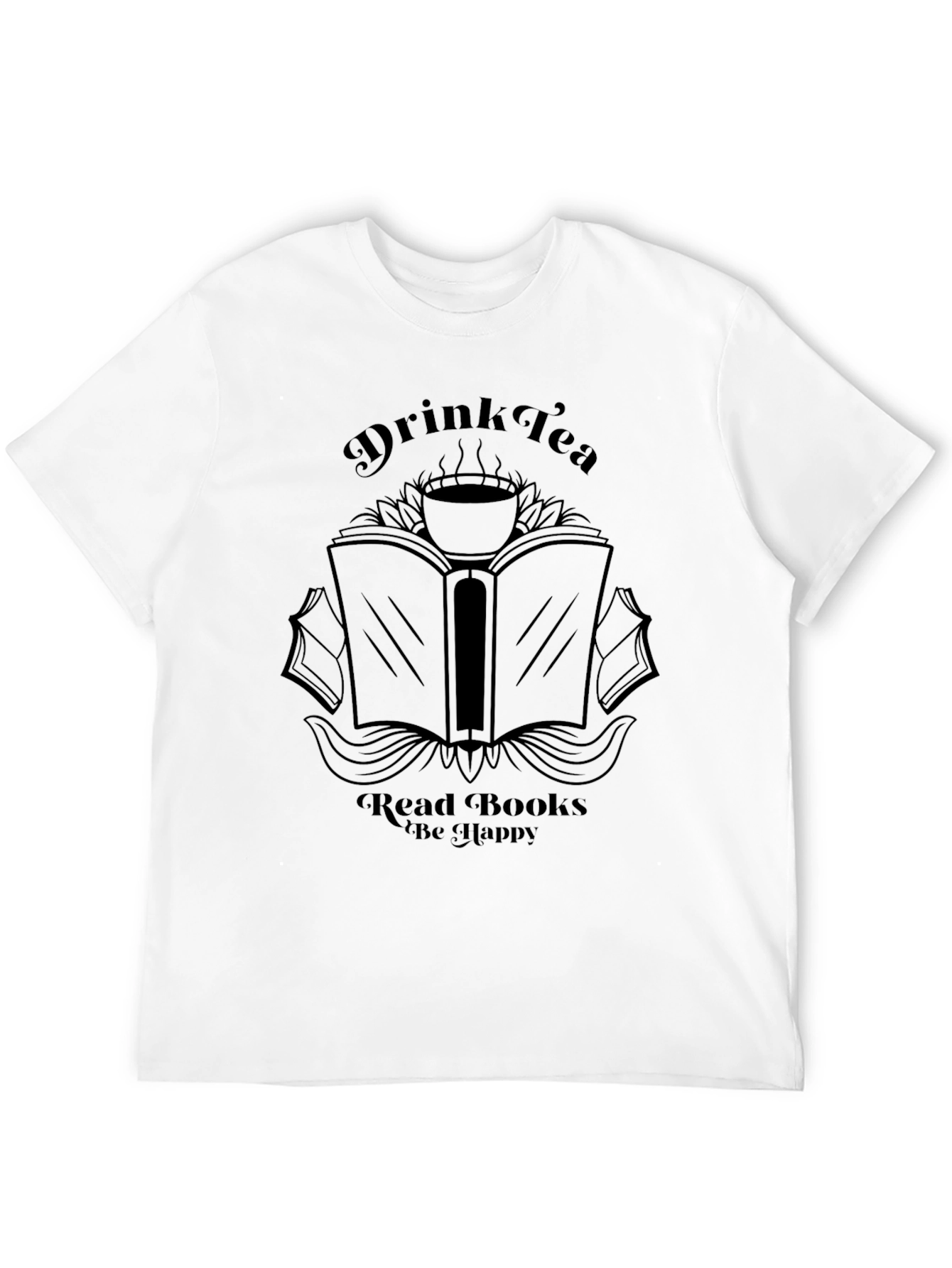 Drink Tea Read Books T-Shirt