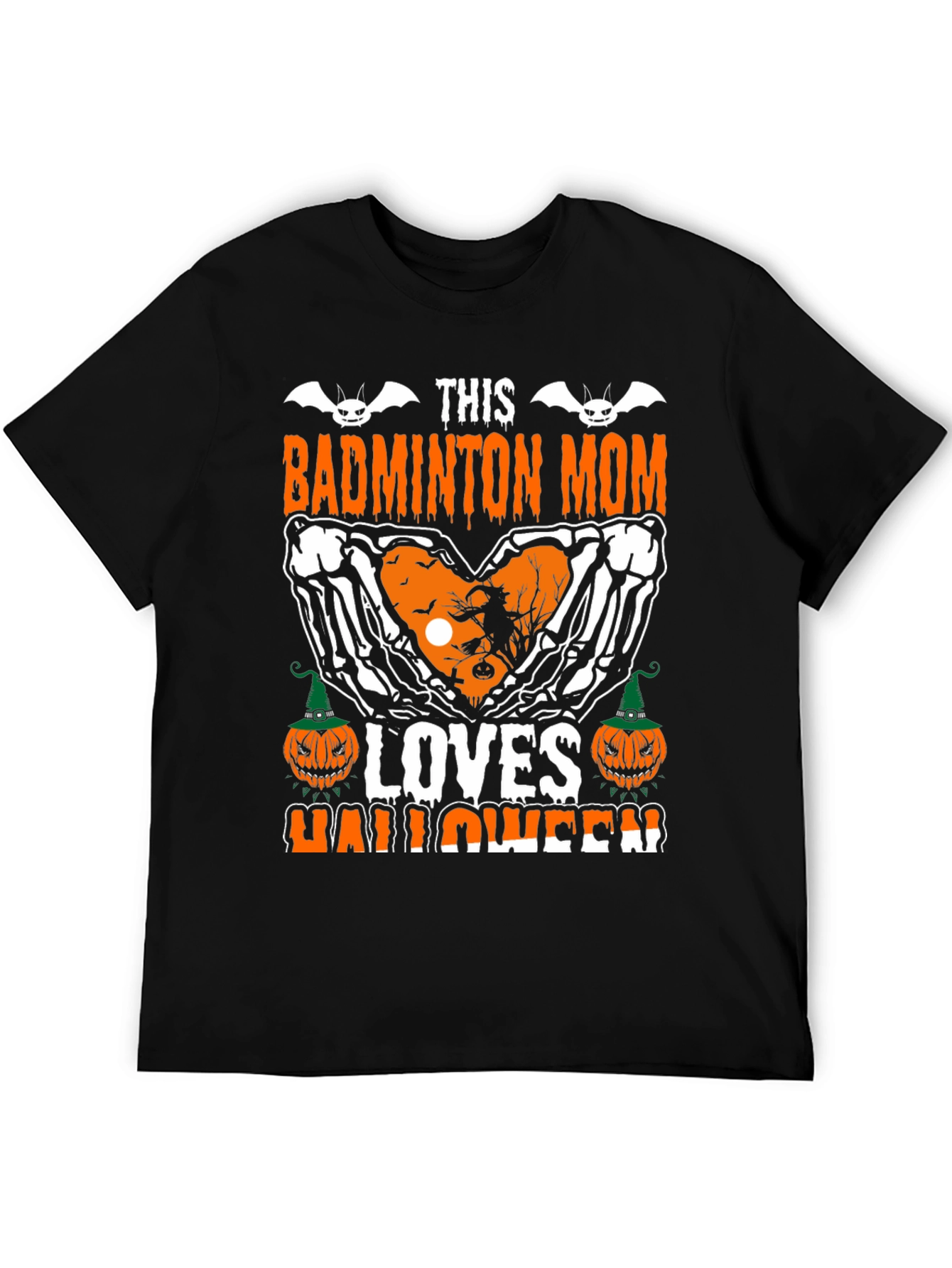 Badminton Mom Halloween T-Shirt