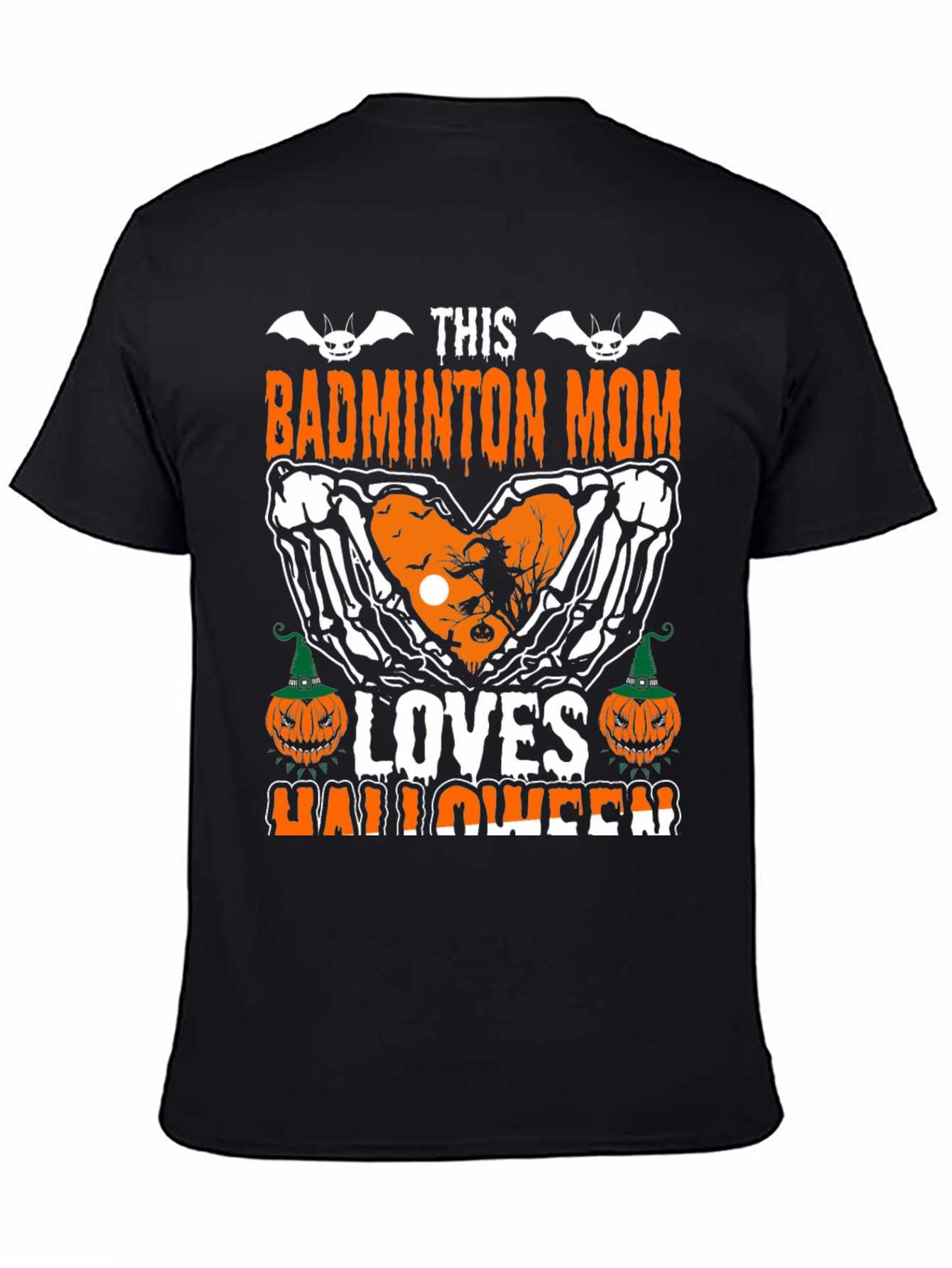 Badminton Mom Halloween T-Shirt