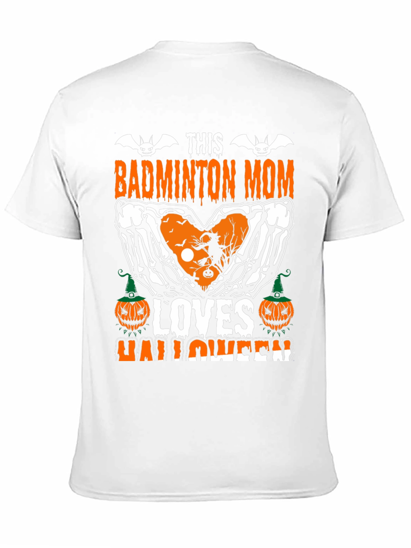 Badminton Mom Halloween T-Shirt