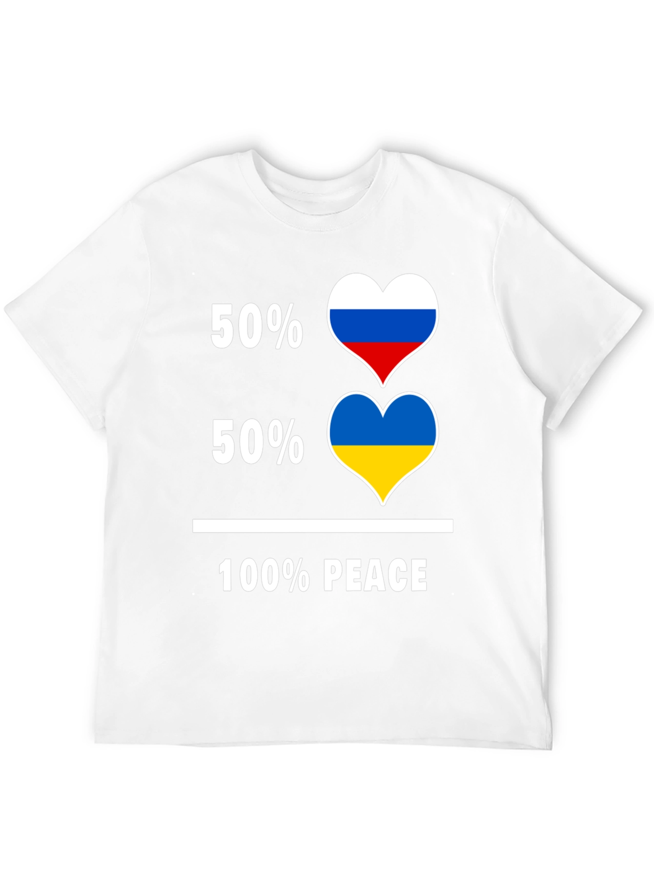 Peace T-Shirt - Russia & Ukraine United