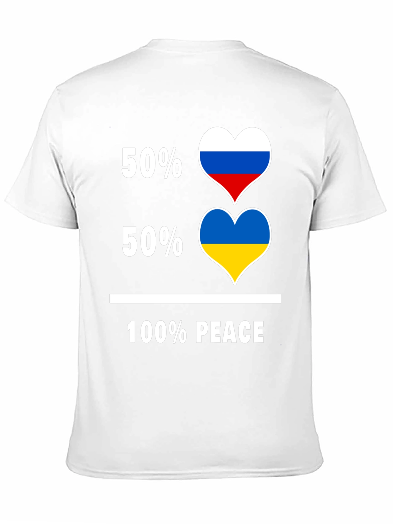 Peace T-Shirt - Russia & Ukraine United