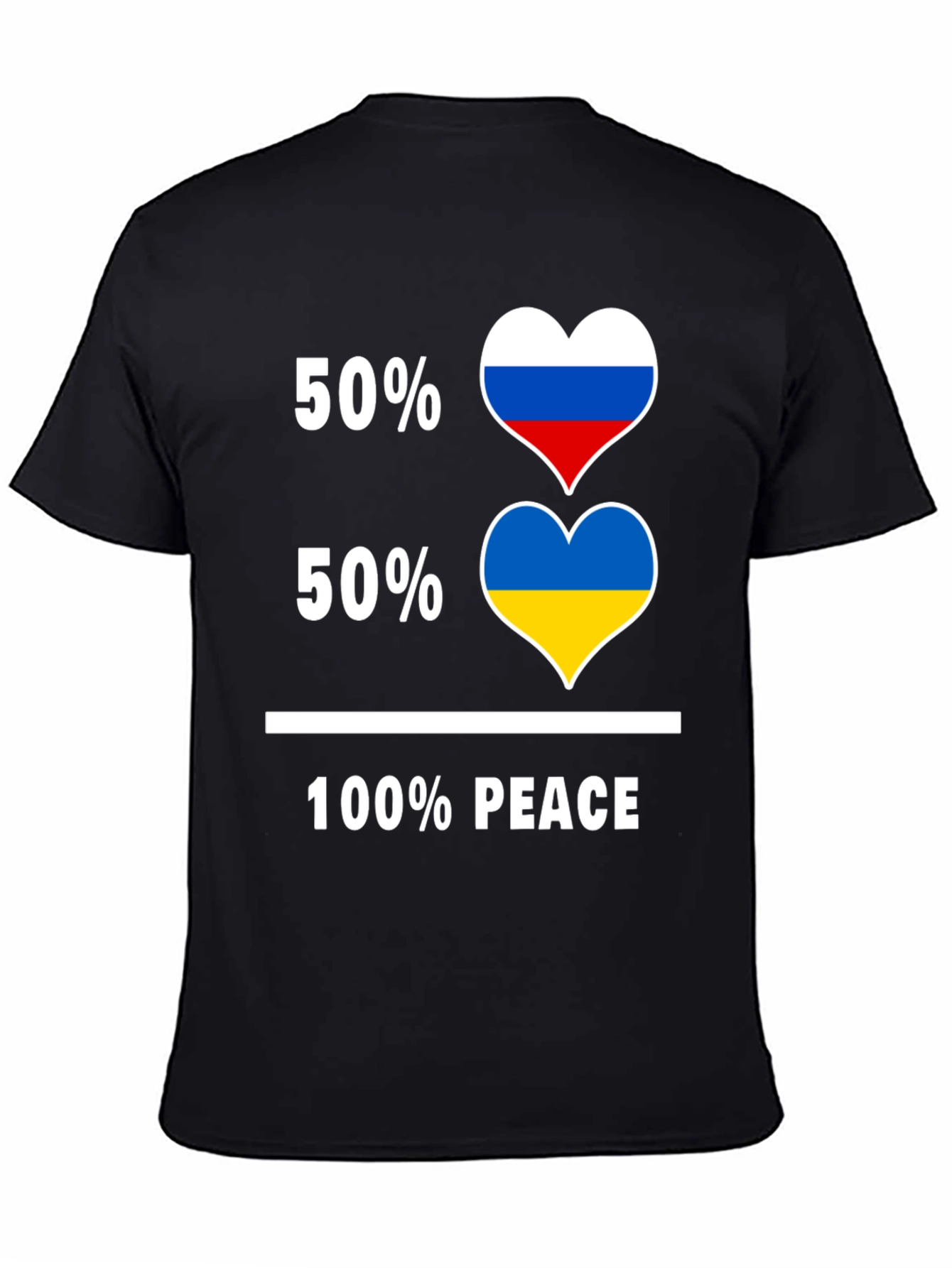 Peace T-Shirt - Russia & Ukraine United