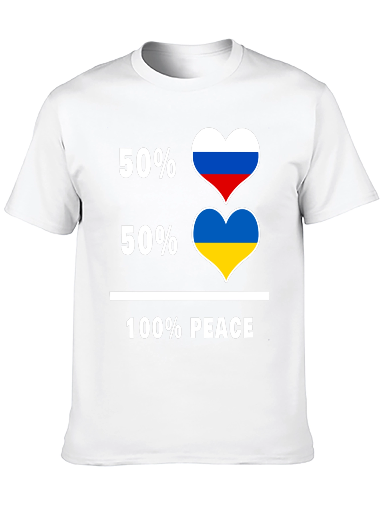 Peace T-Shirt - Russia & Ukraine United