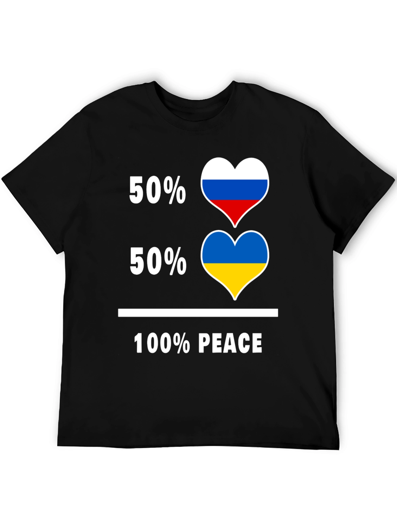 Peace T-Shirt - Russia & Ukraine United