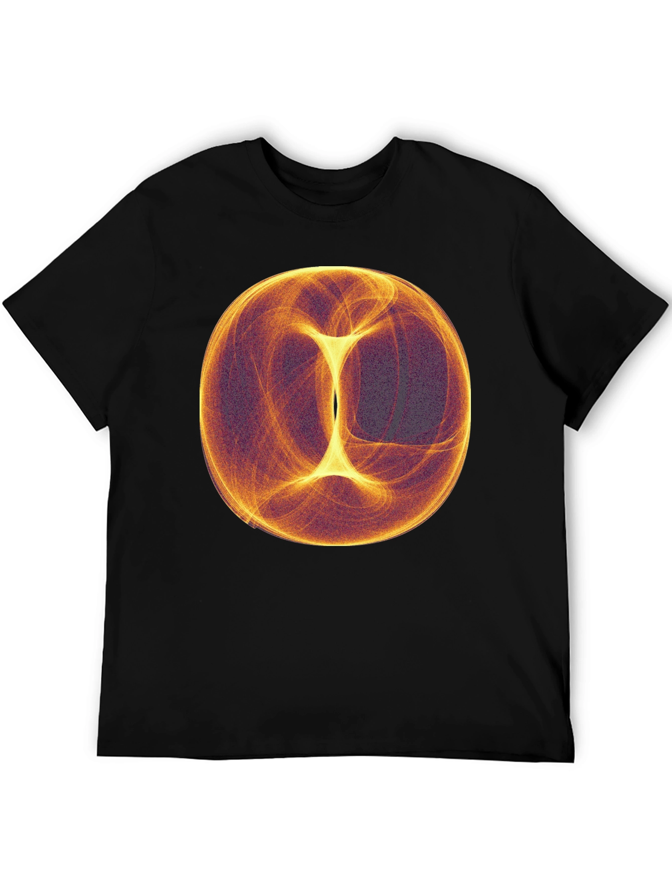 Abstract Torus T-Shirt - Black