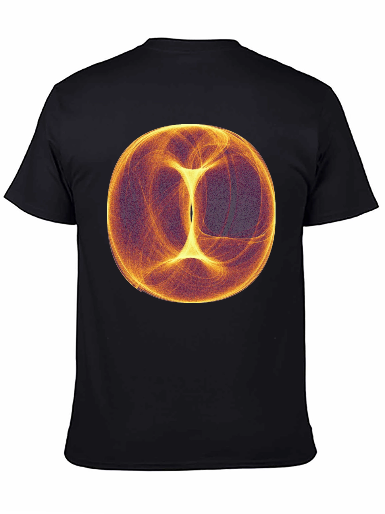 Abstract Torus T-Shirt - Black