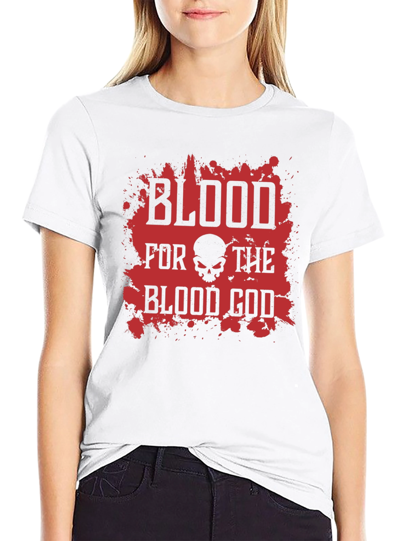 Blood for the Blood God Graphic Tee