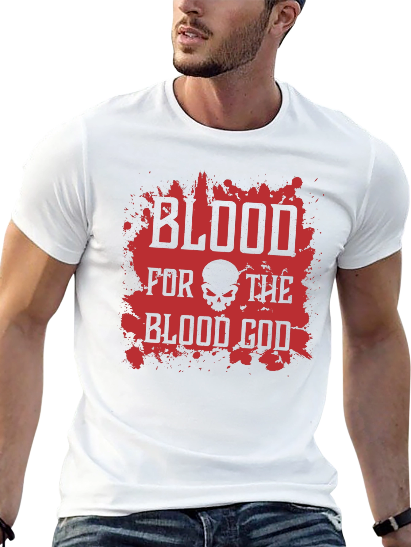Blood for the Blood God Graphic Tee
