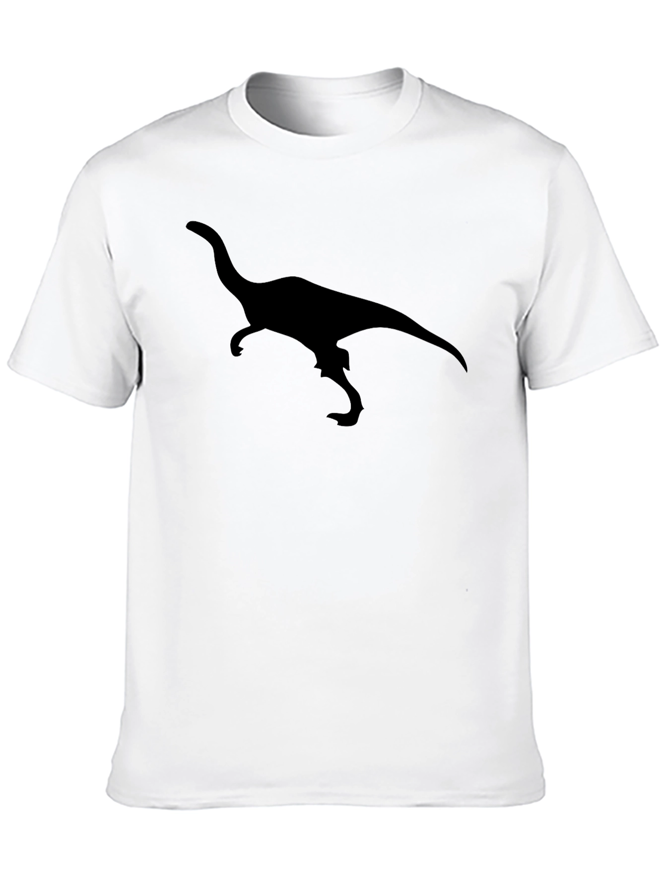 Dino Silhouette Black T-Shirt