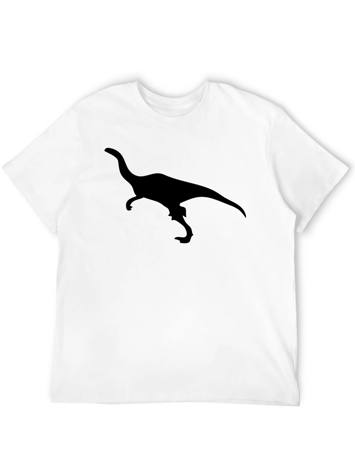 Dino Silhouette Black T-Shirt