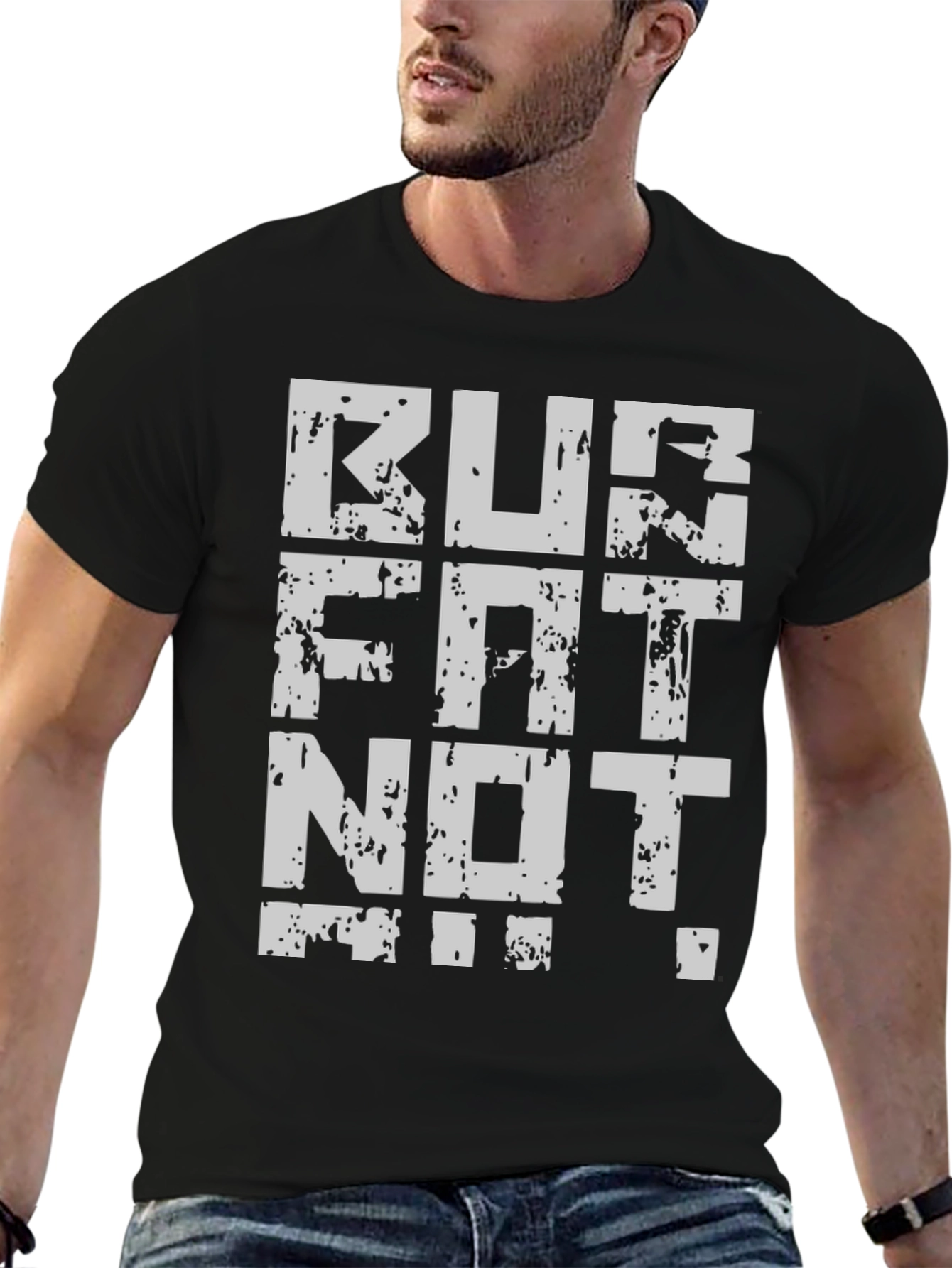 Eat Bugs Not Slugs Black Graphic Tee