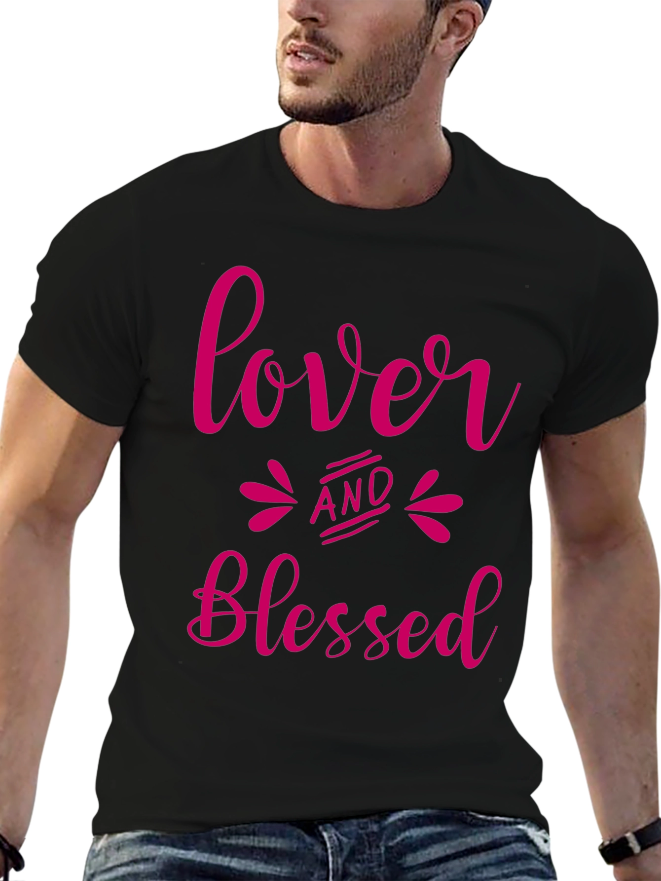 Lover and Blessed Graphic Tee