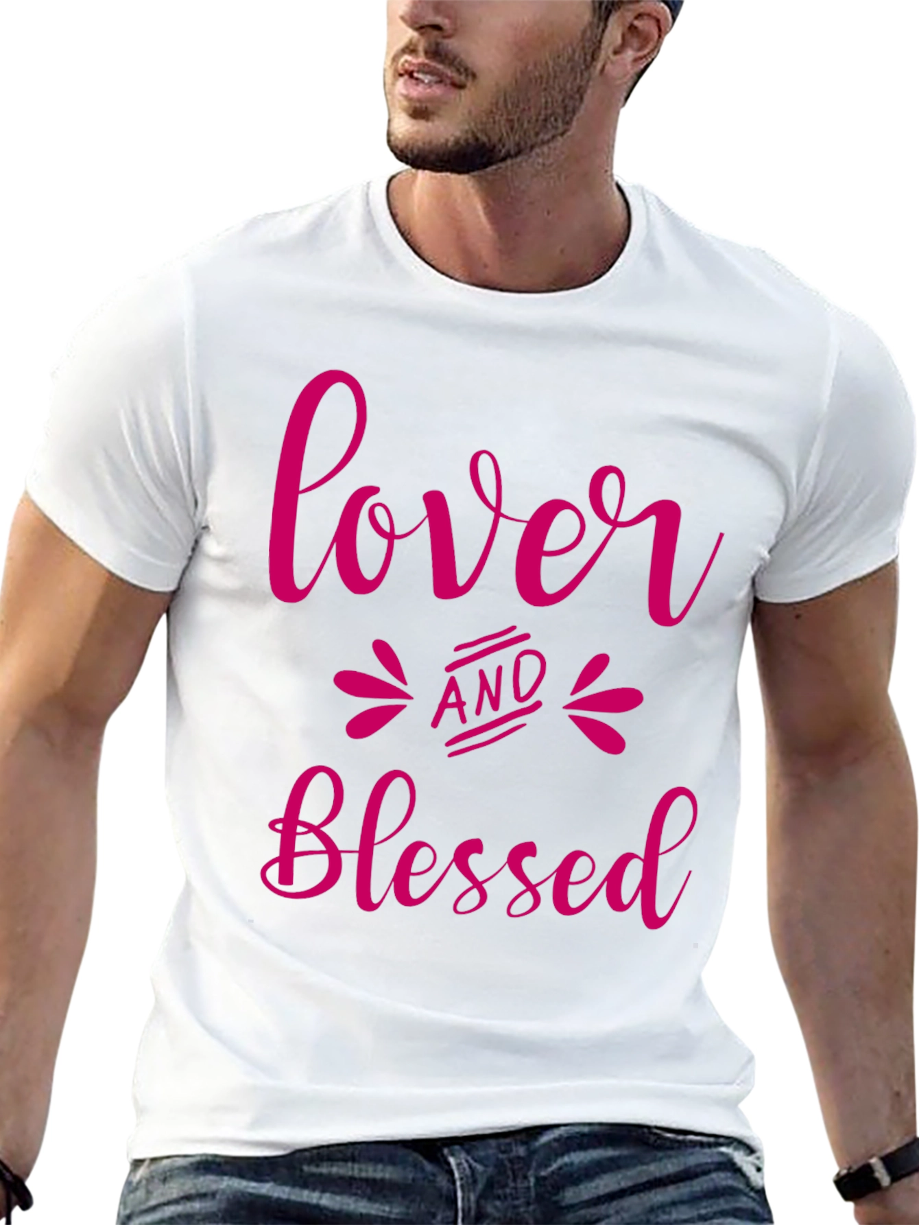 Lover and Blessed Graphic Tee