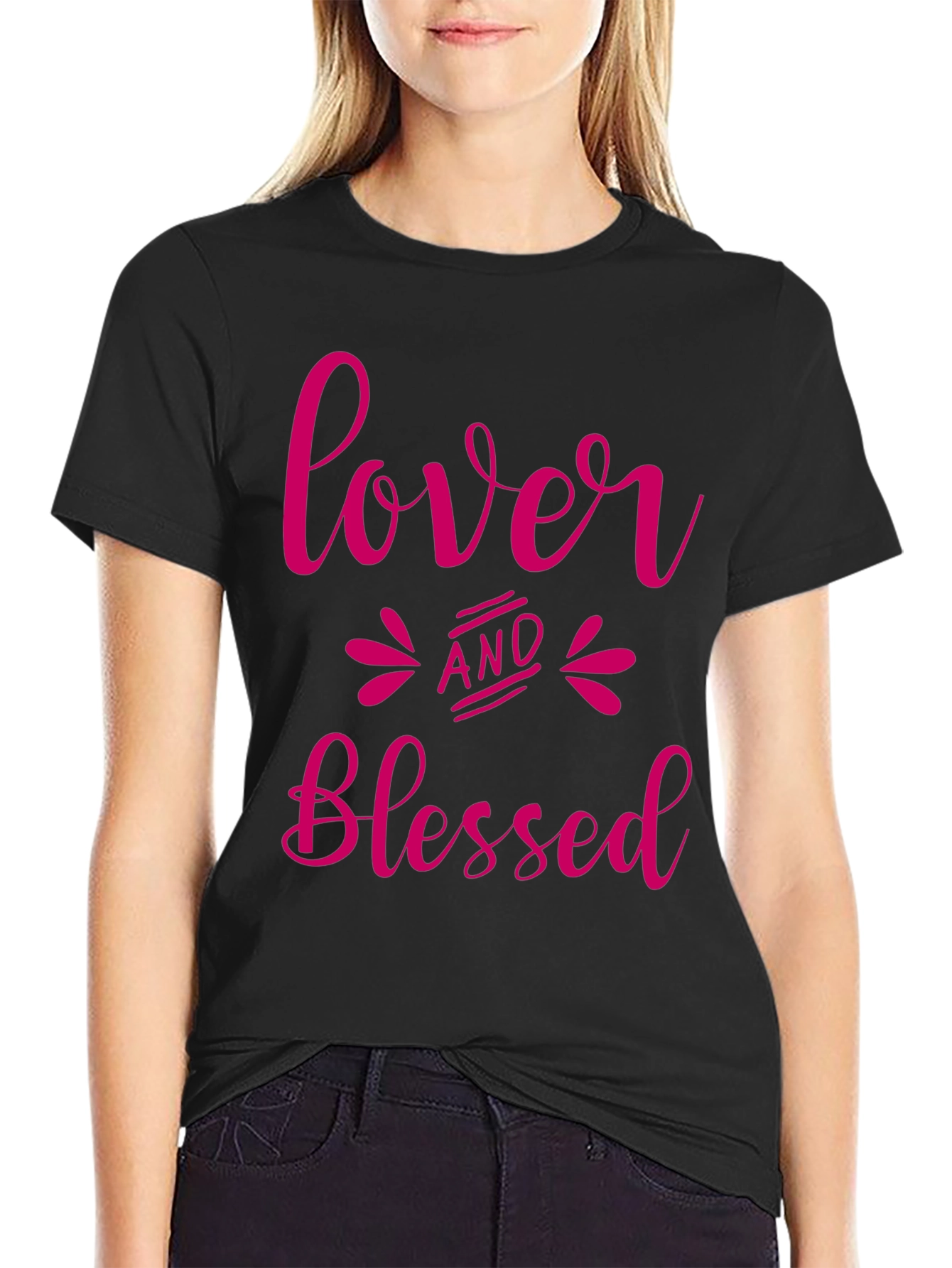 Lover and Blessed Graphic Tee