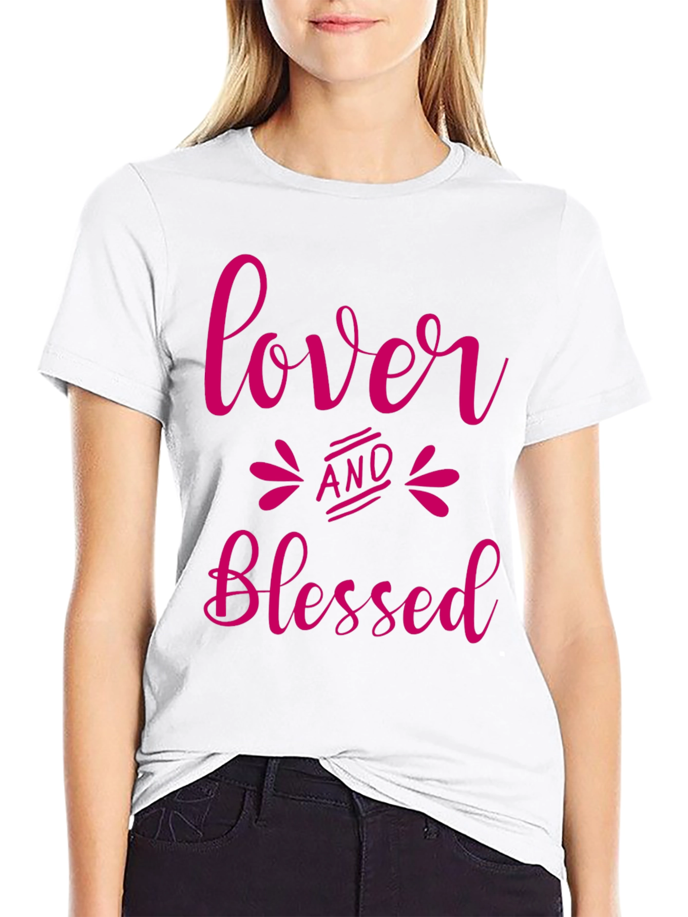 Lover and Blessed Graphic Tee